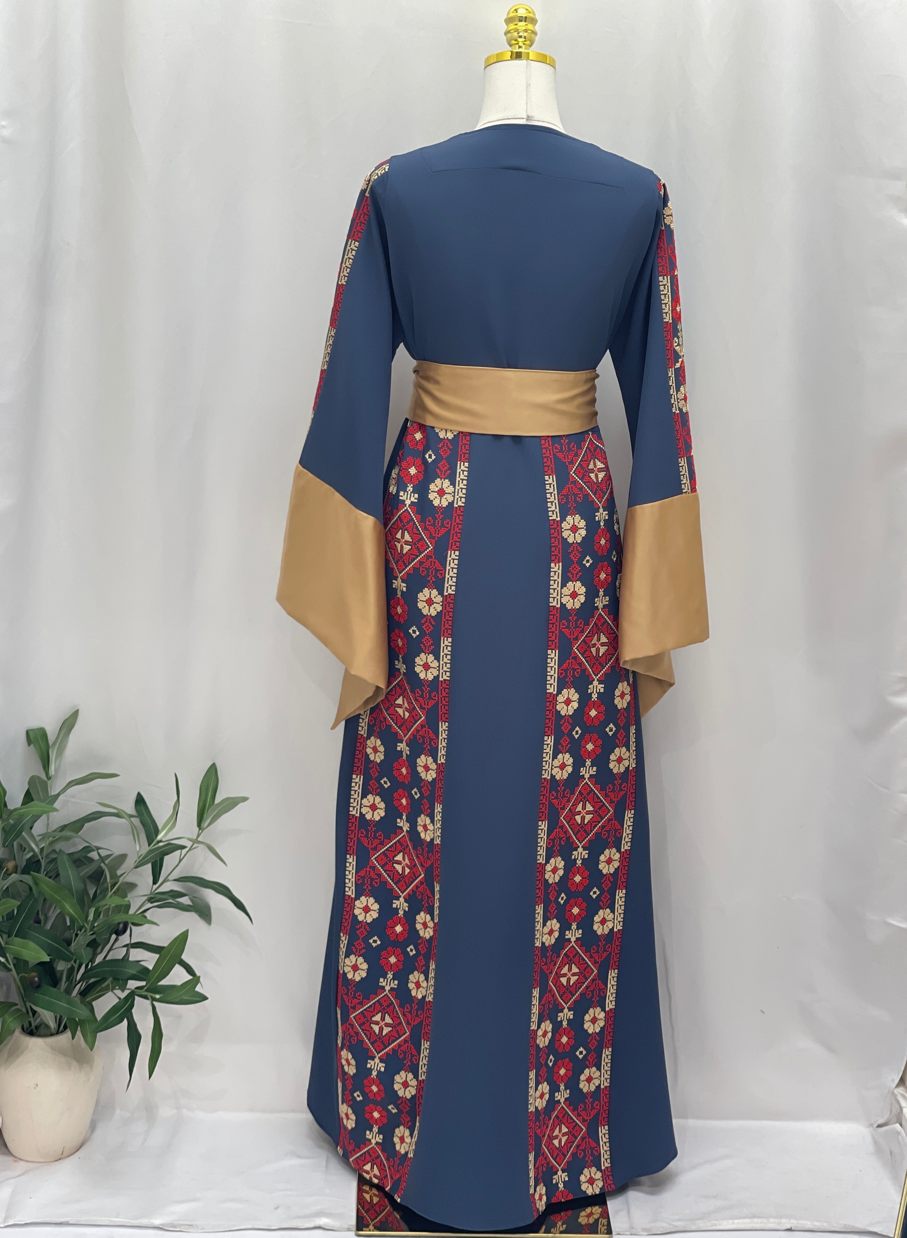 Ansam Heritage Thoub Dress Palestinian Elegance