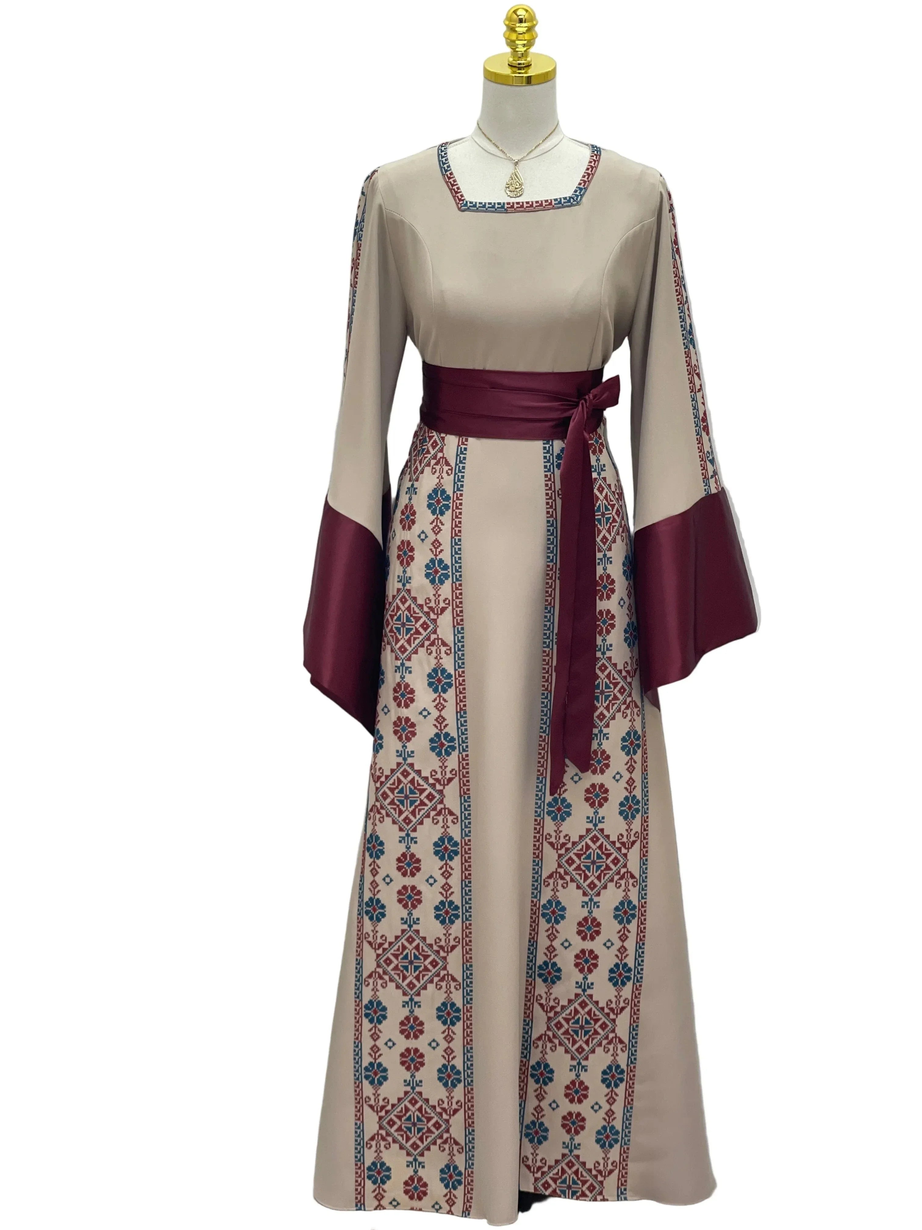 Ansam Heritage Thoub Dress Palestinian Elegance