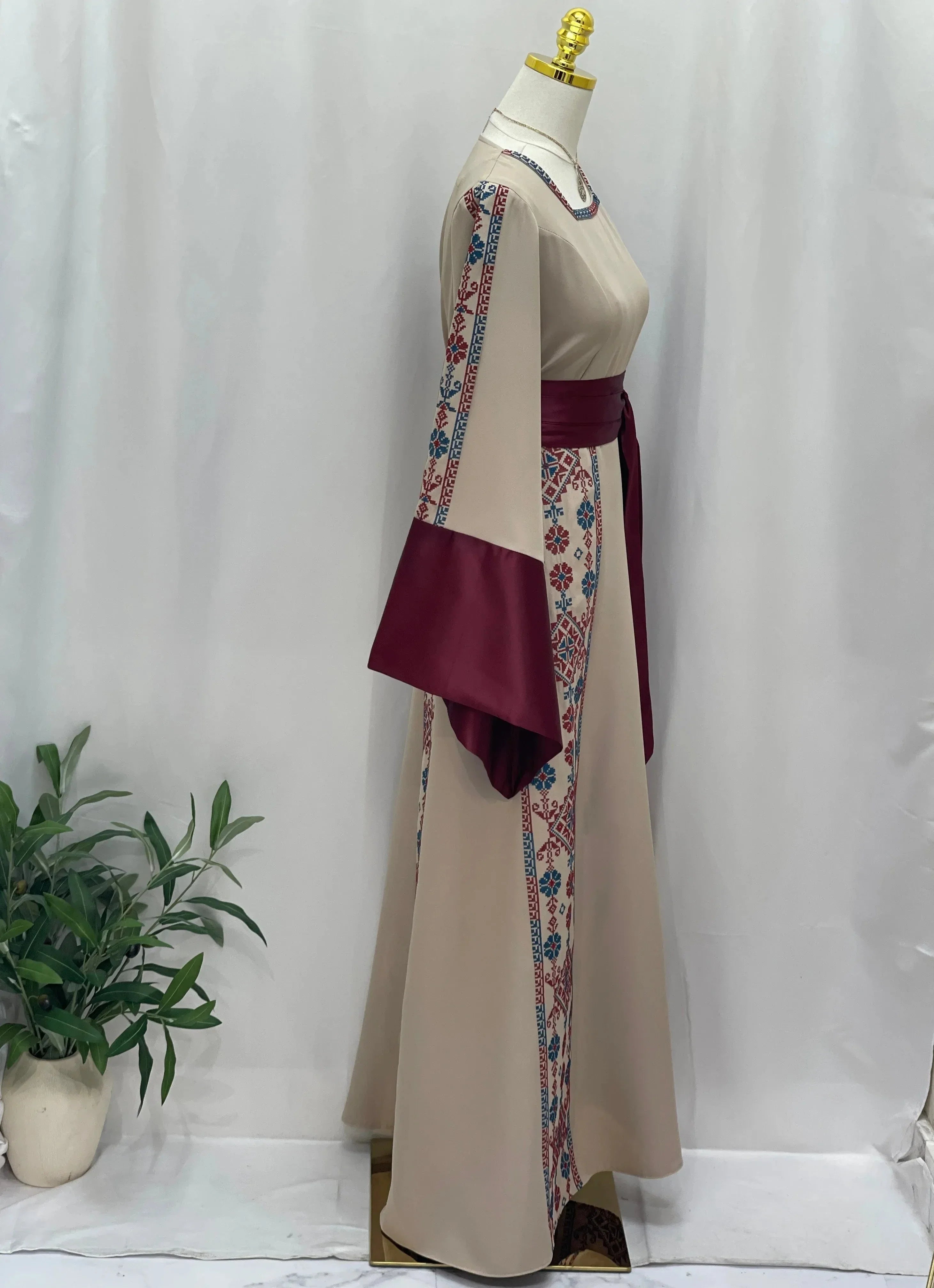 Ansam Heritage Thoub Dress Palestinian Elegance