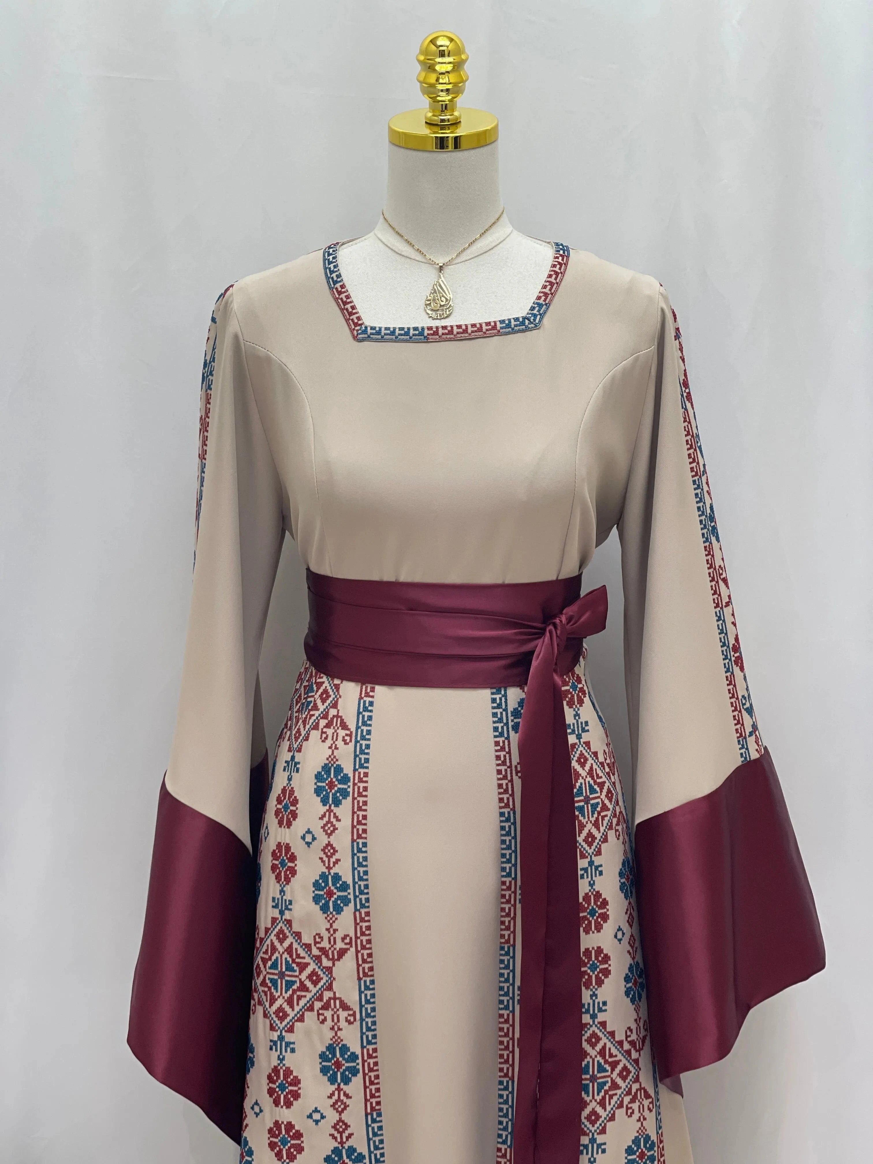 Ansam Heritage Thoub Dress Palestinian Elegance