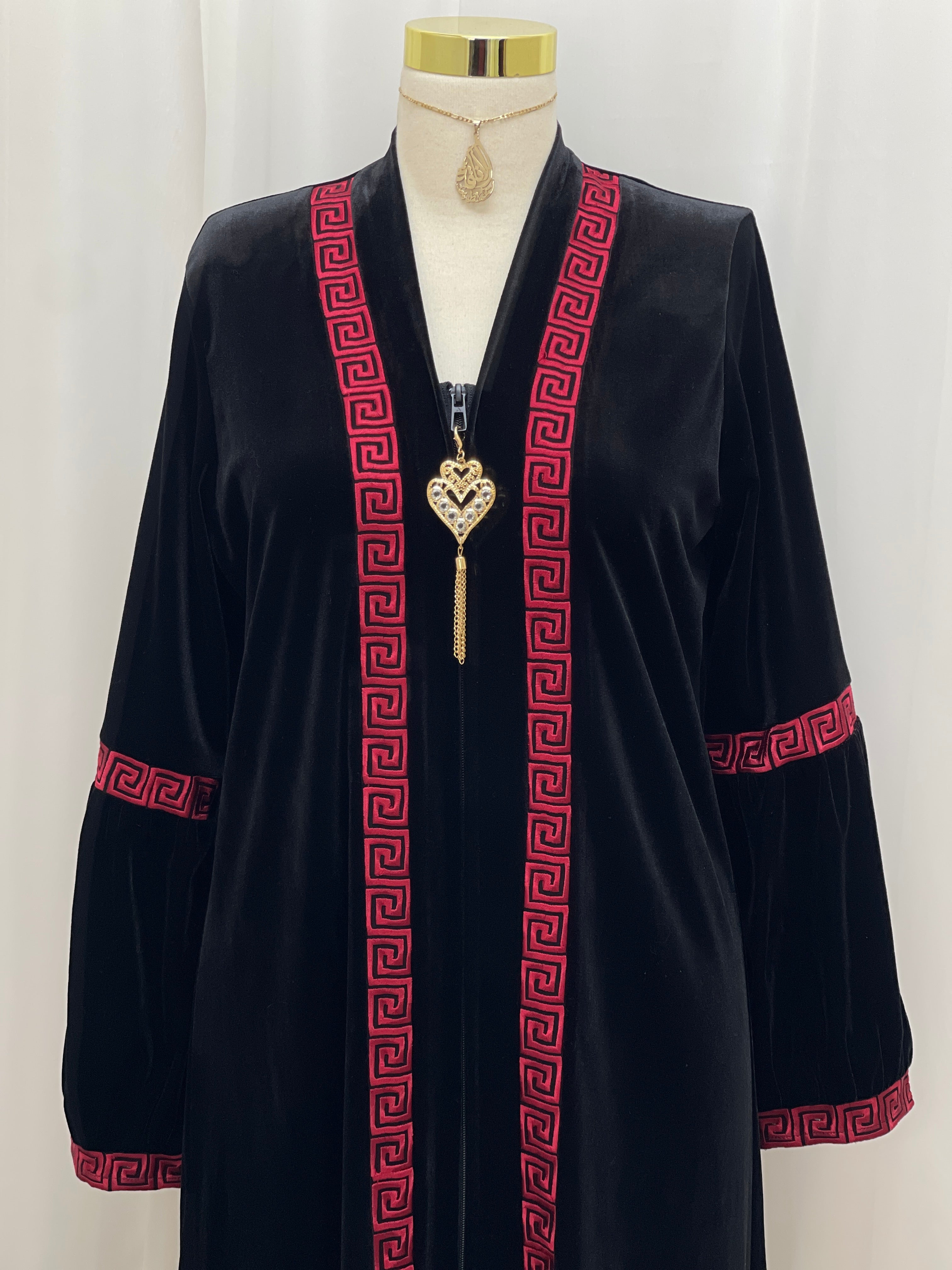 Aurelia Velvet Abaya