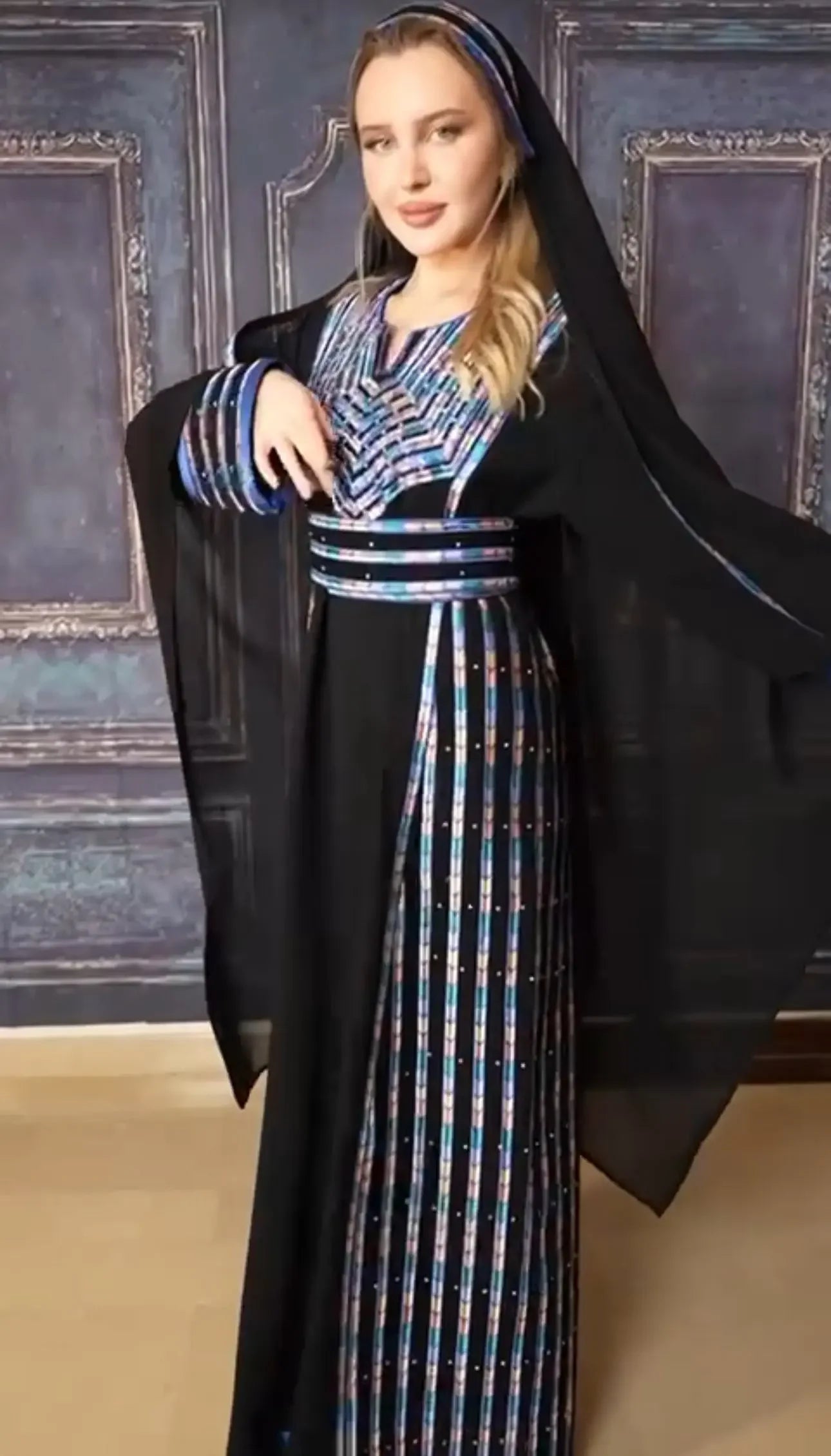 Sabala Embroidery Thoub: Exquisite Craftsmanship and Timeless Elegance Palestinian Elegance