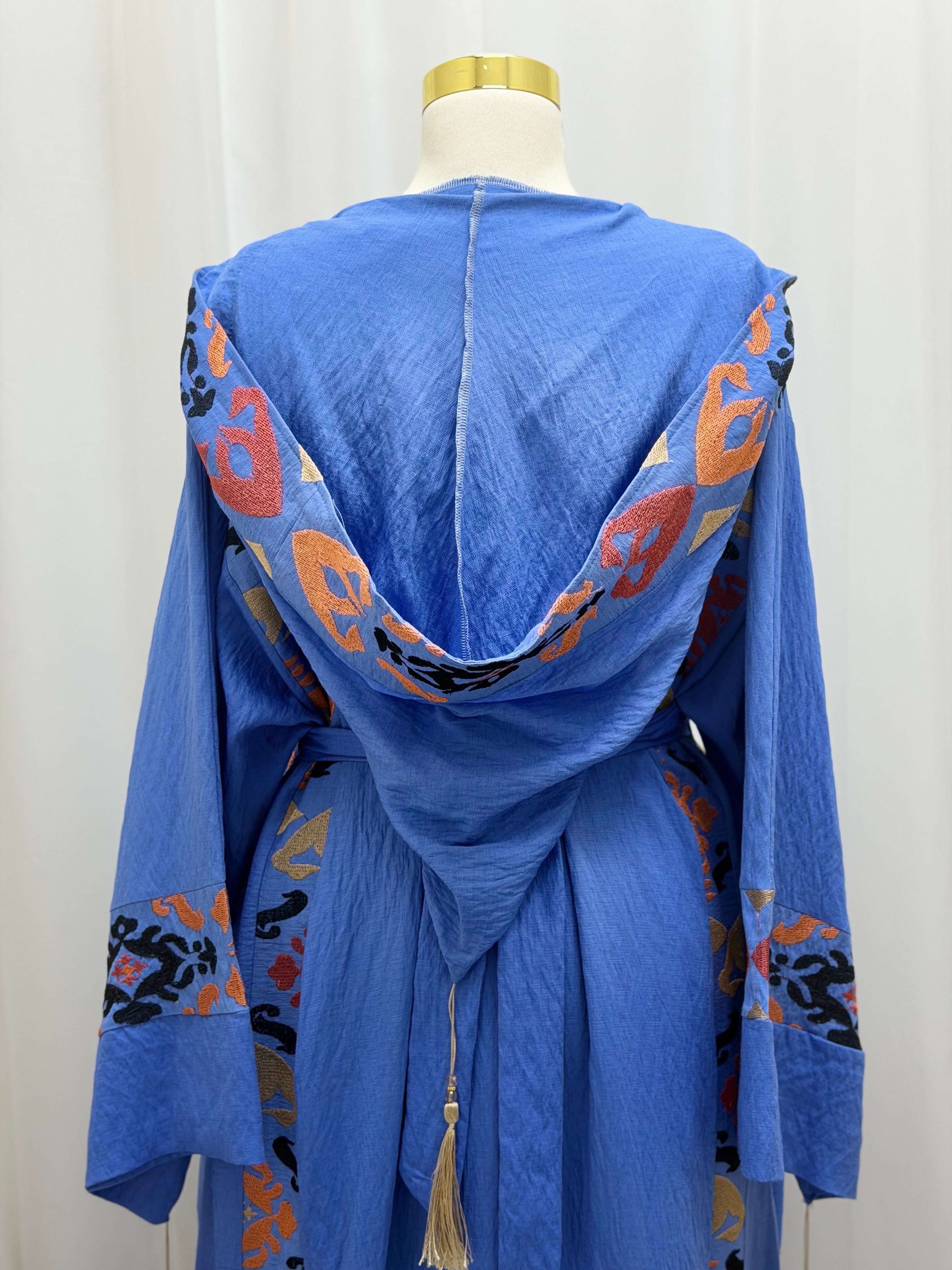 3-Piece Lightweight Soft Linen Women's Abaya Set - Modern and Comfortable Design