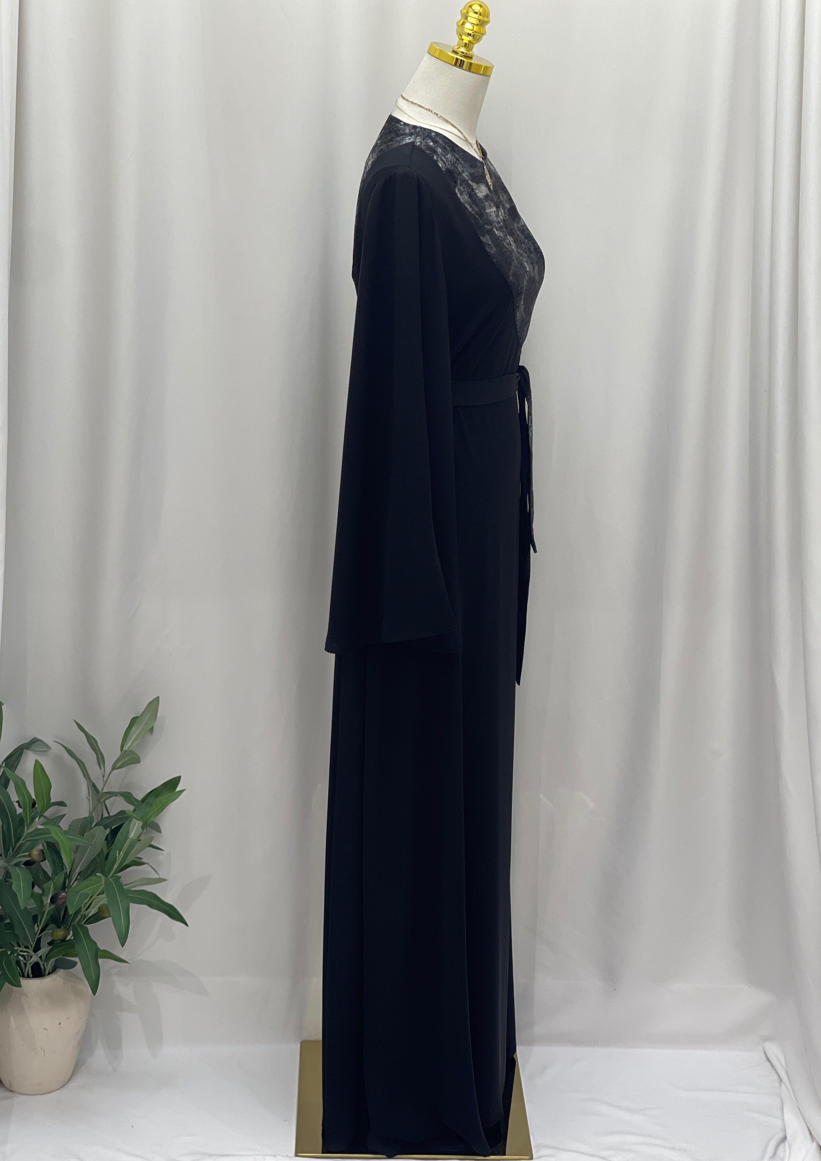 Silent Mist Abaya
