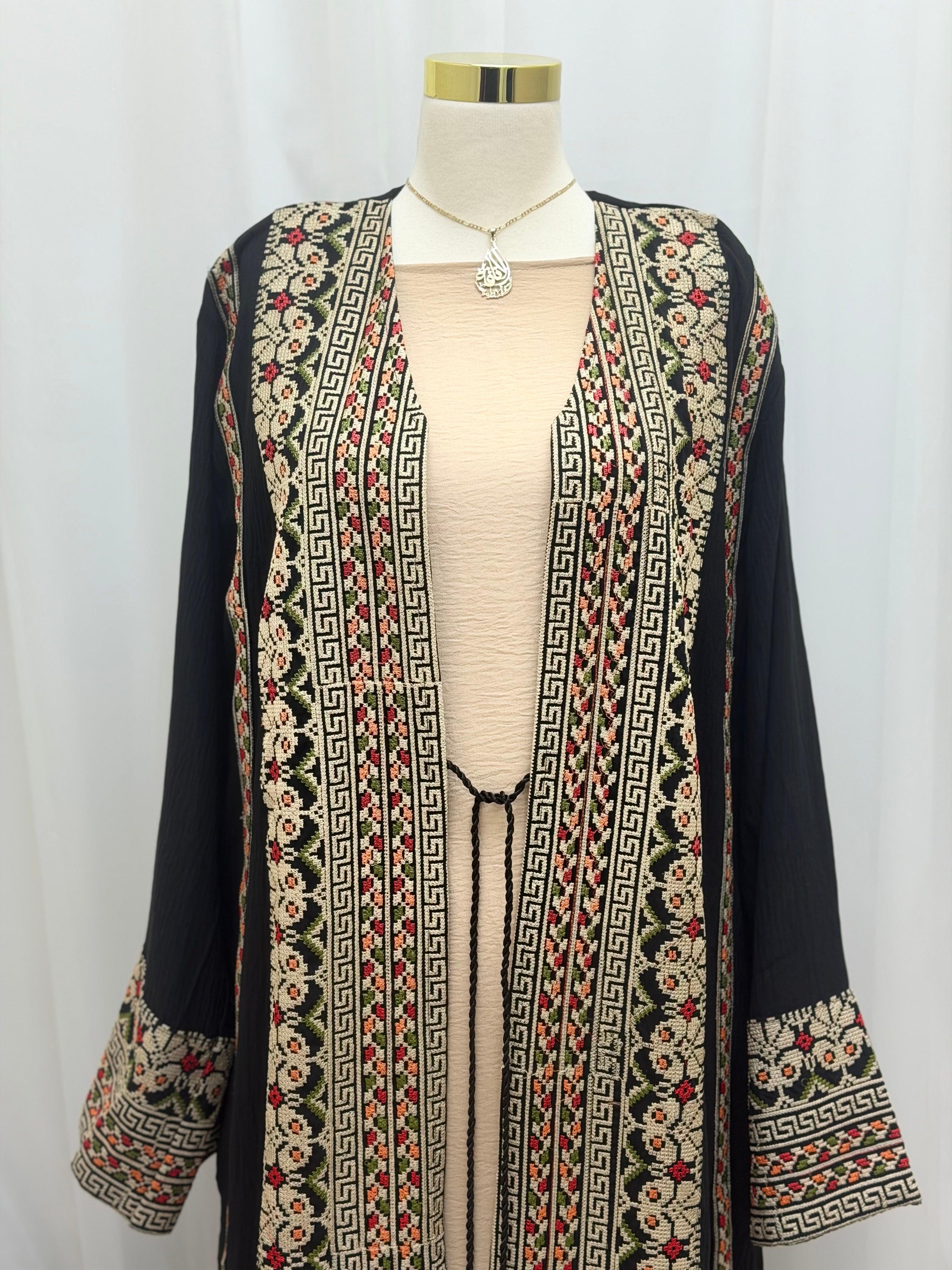 Tiraz Heritage Open Cardigan”