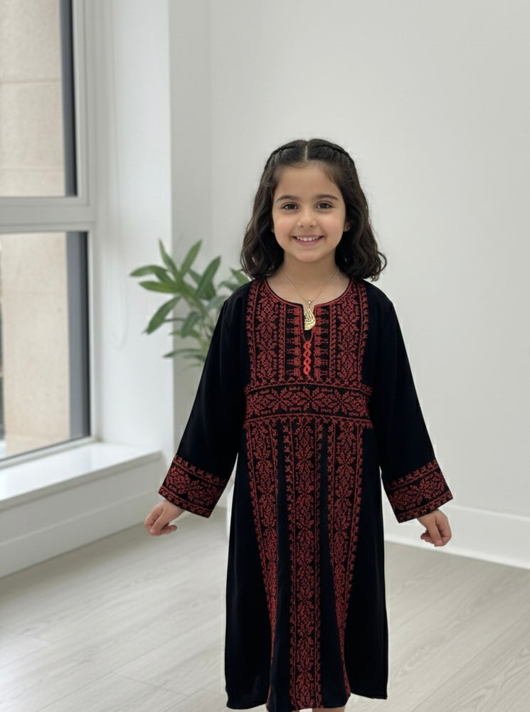 Little Layali Heritage Thobe