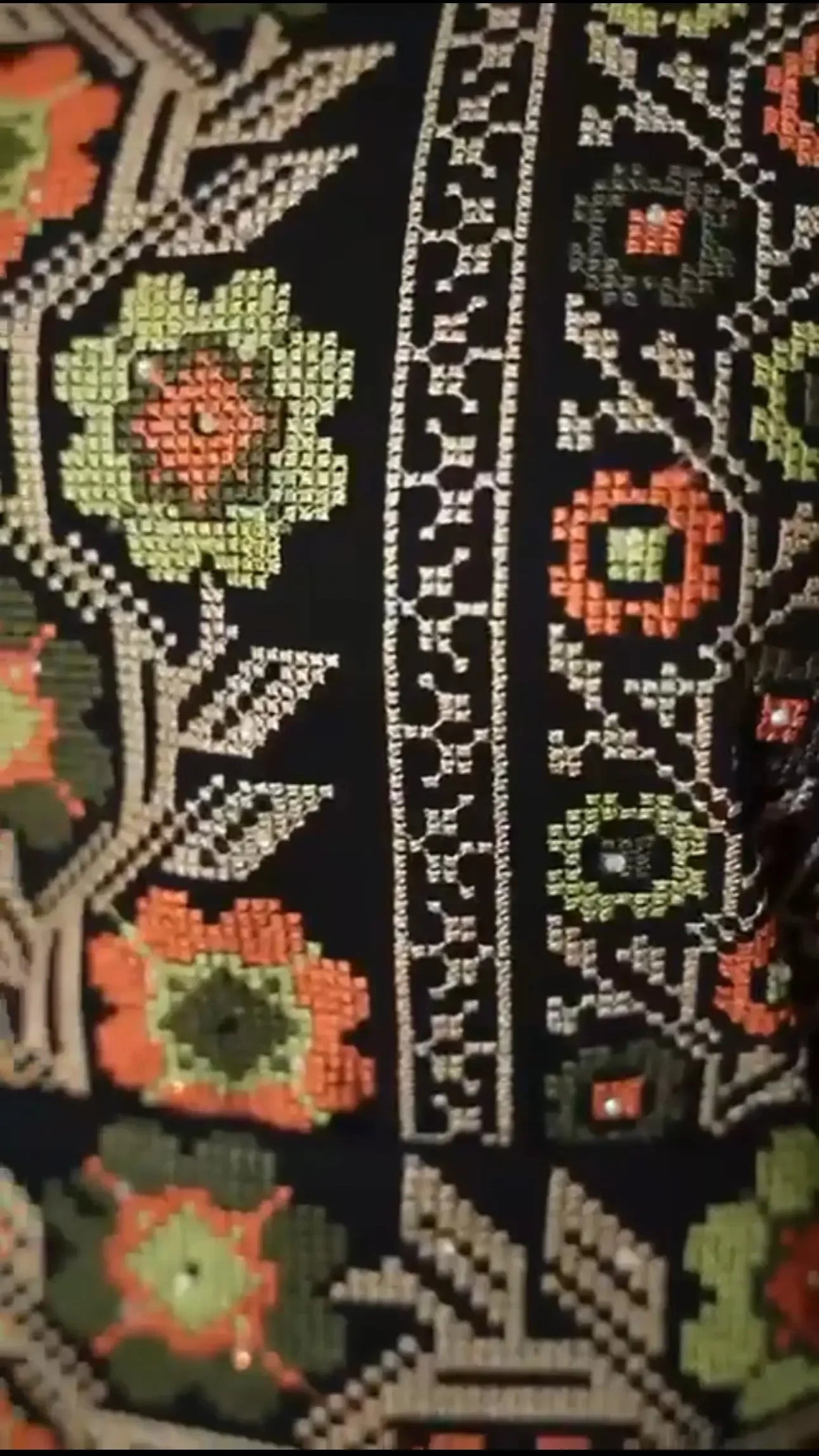 Embroidery Stylish Dress: Sophistication and Elegance Palestinian Elegance