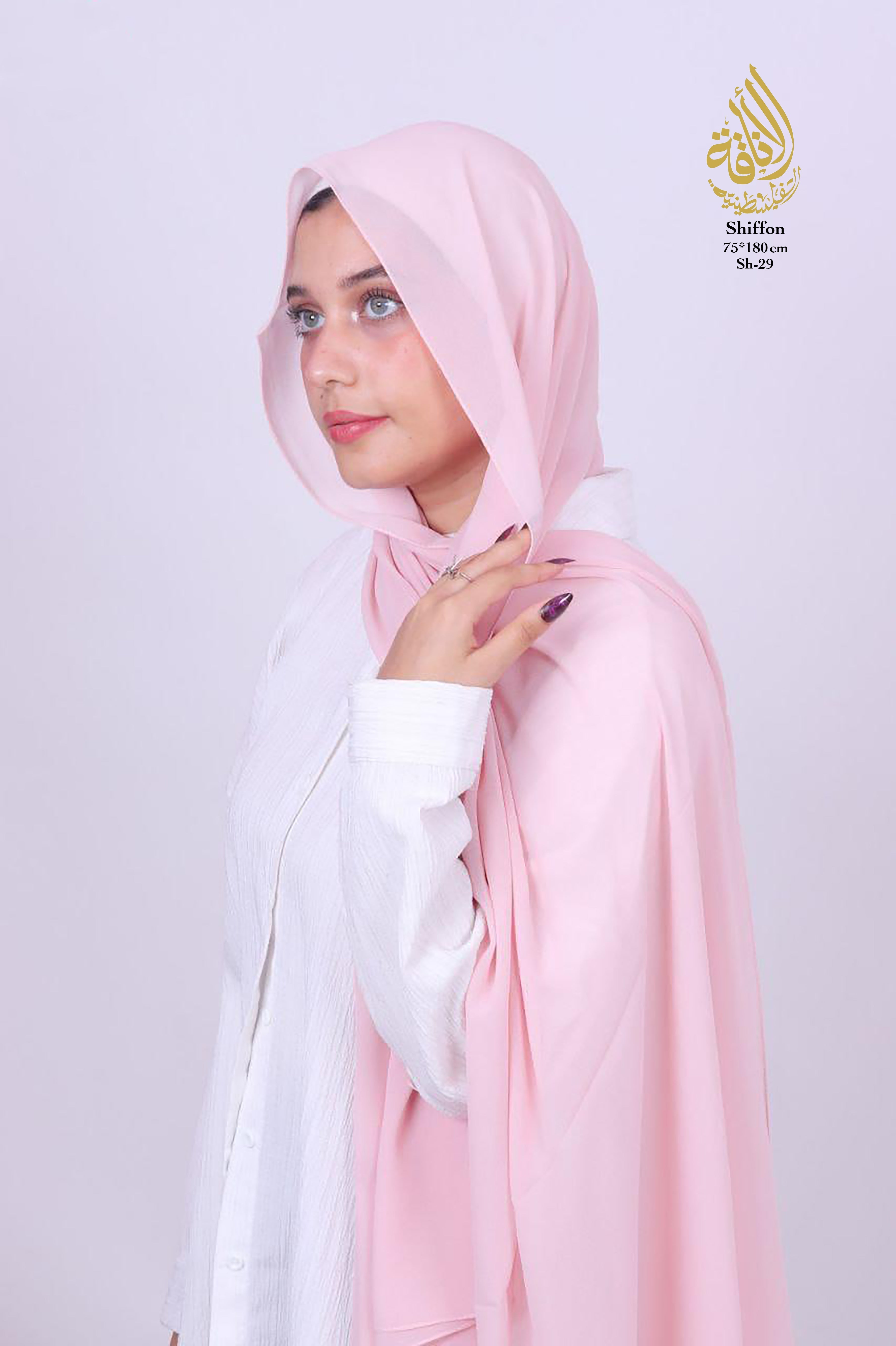 Soft Flow Chiffon Hijab – Premium Flowing Modest Fashion