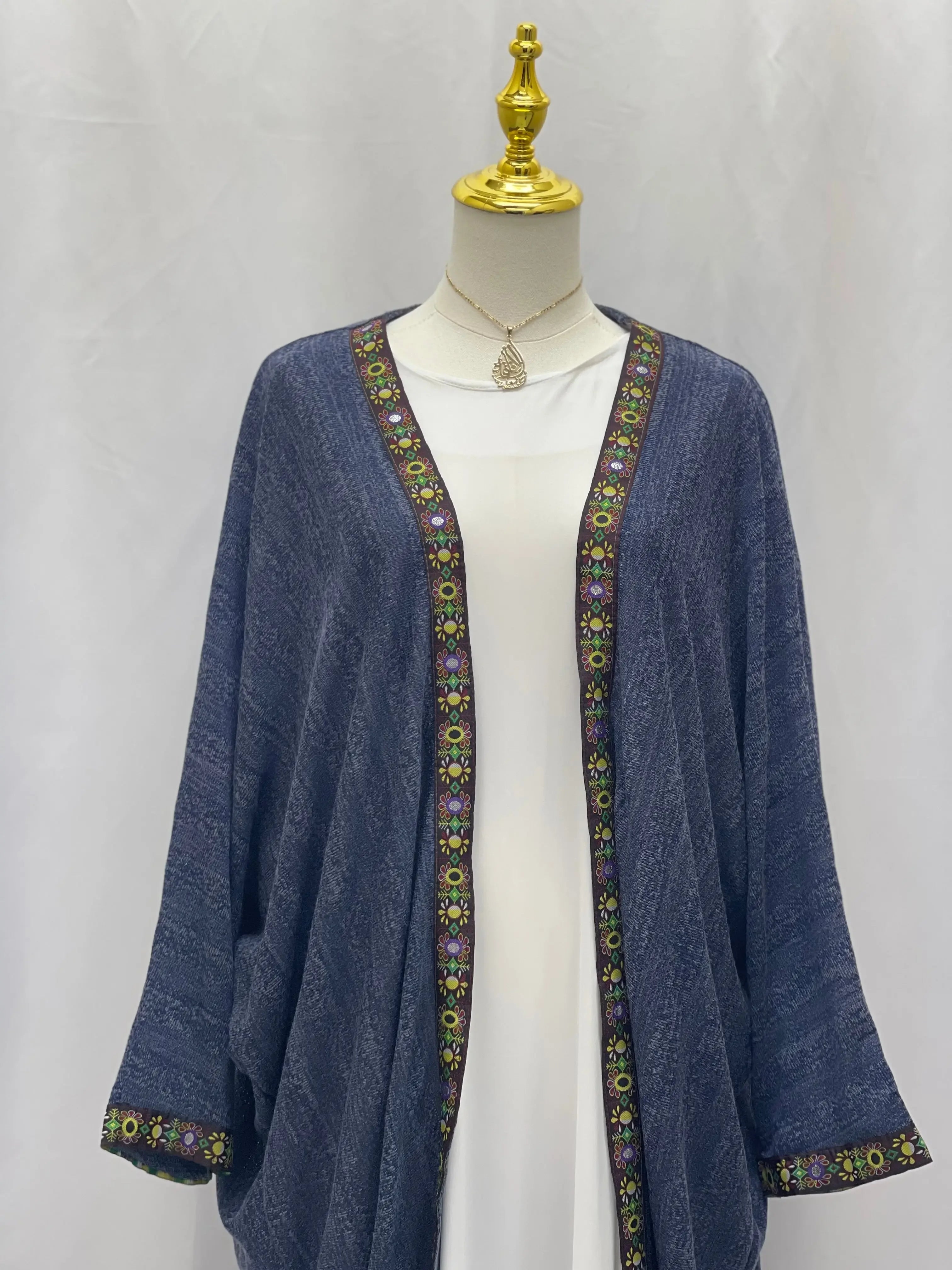 Timeless Comfort: Dalal Cardigan Palestinian Elegance
