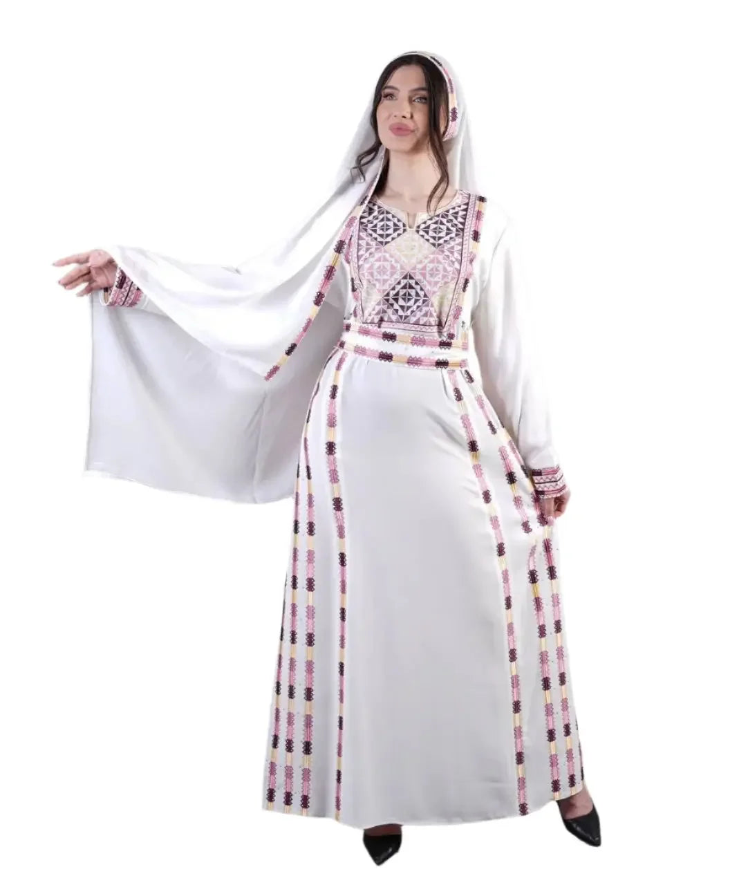 Unique Embroidery Manjal Thoub: Elegance and Intricate Craftsmanship Palestinian Elegance
