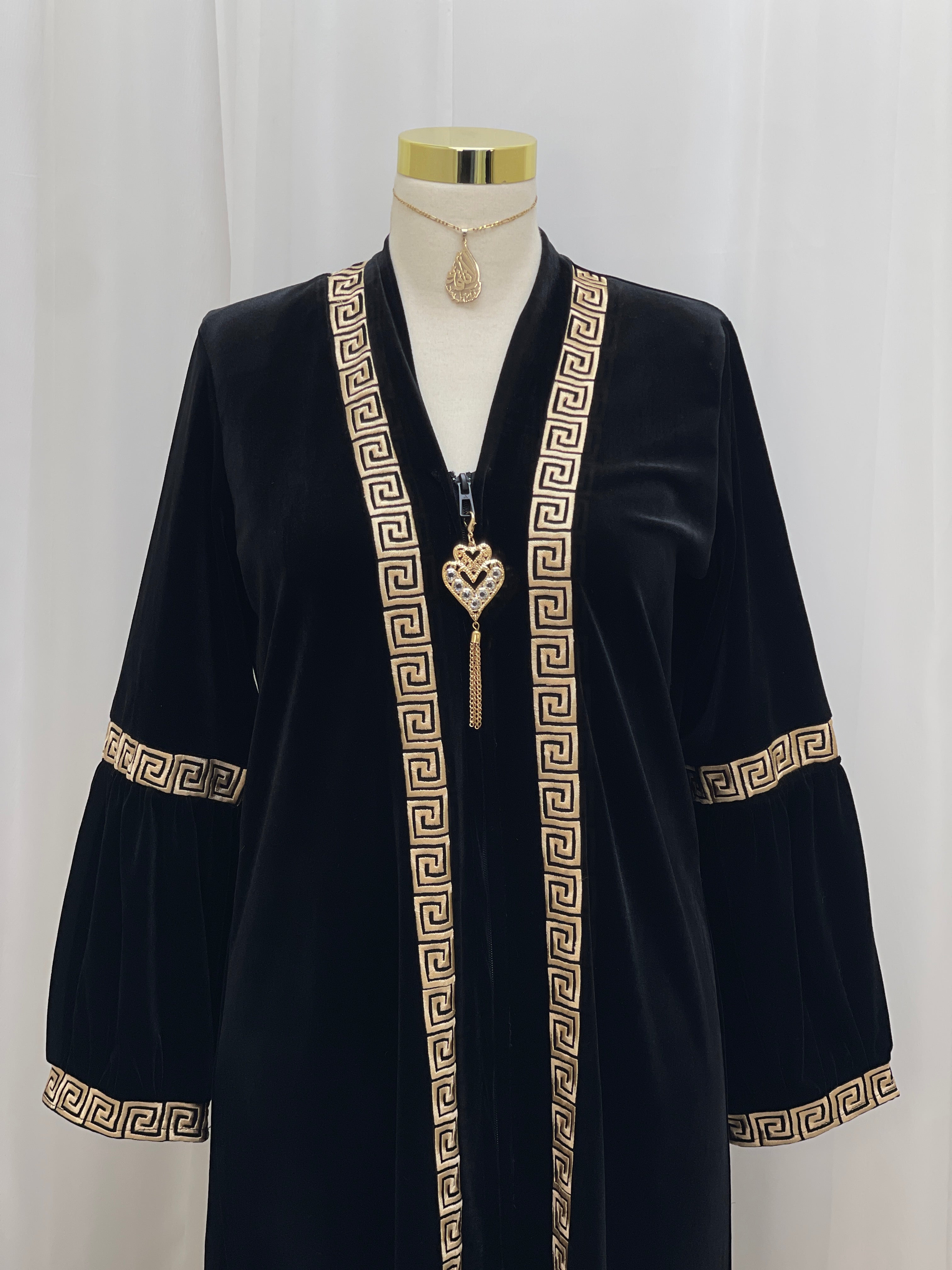 Aurelia Velvet Abaya