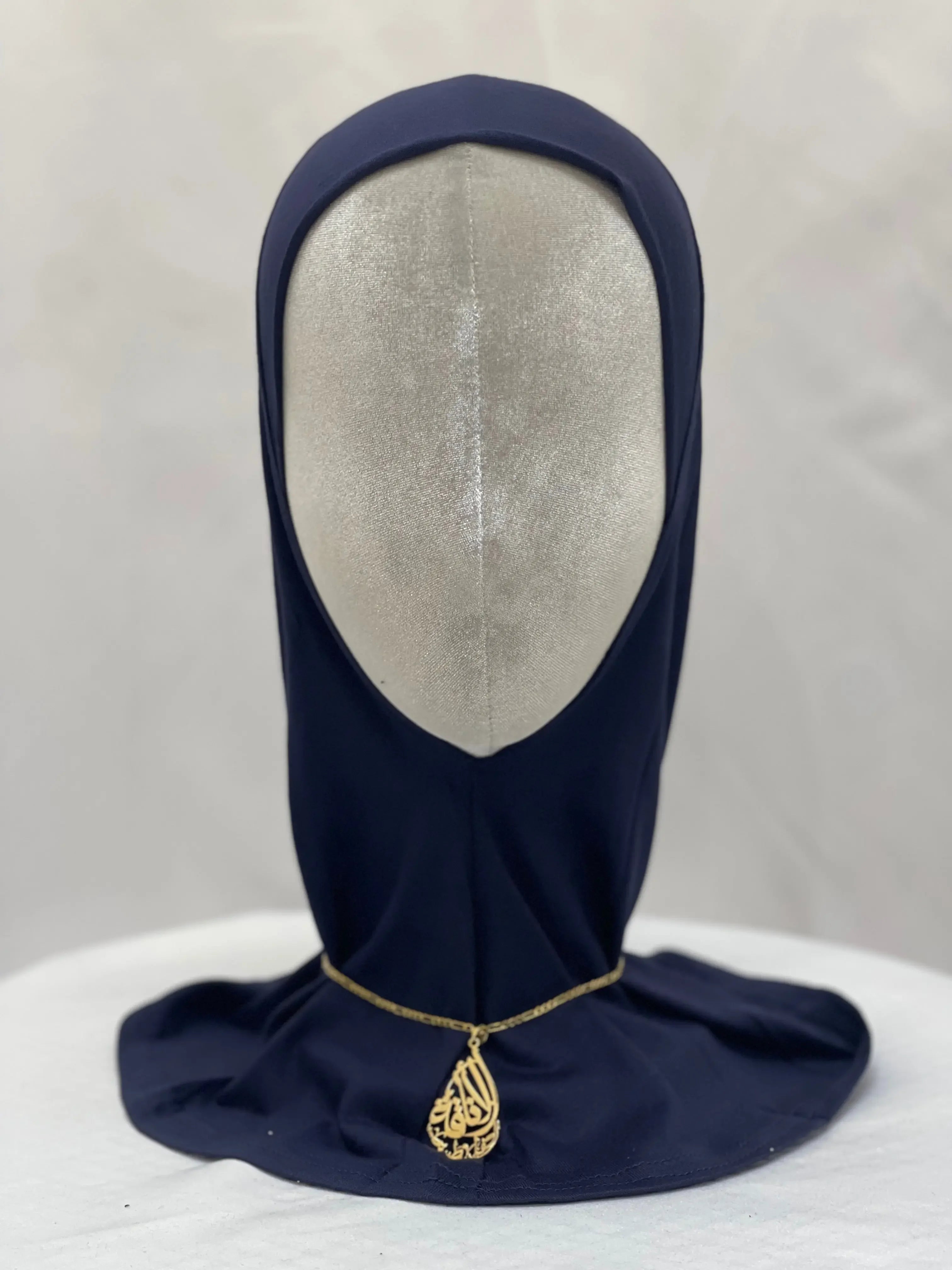 Effortless Style: One Piece Ninja Cotton Hijab Palestinian Elegance