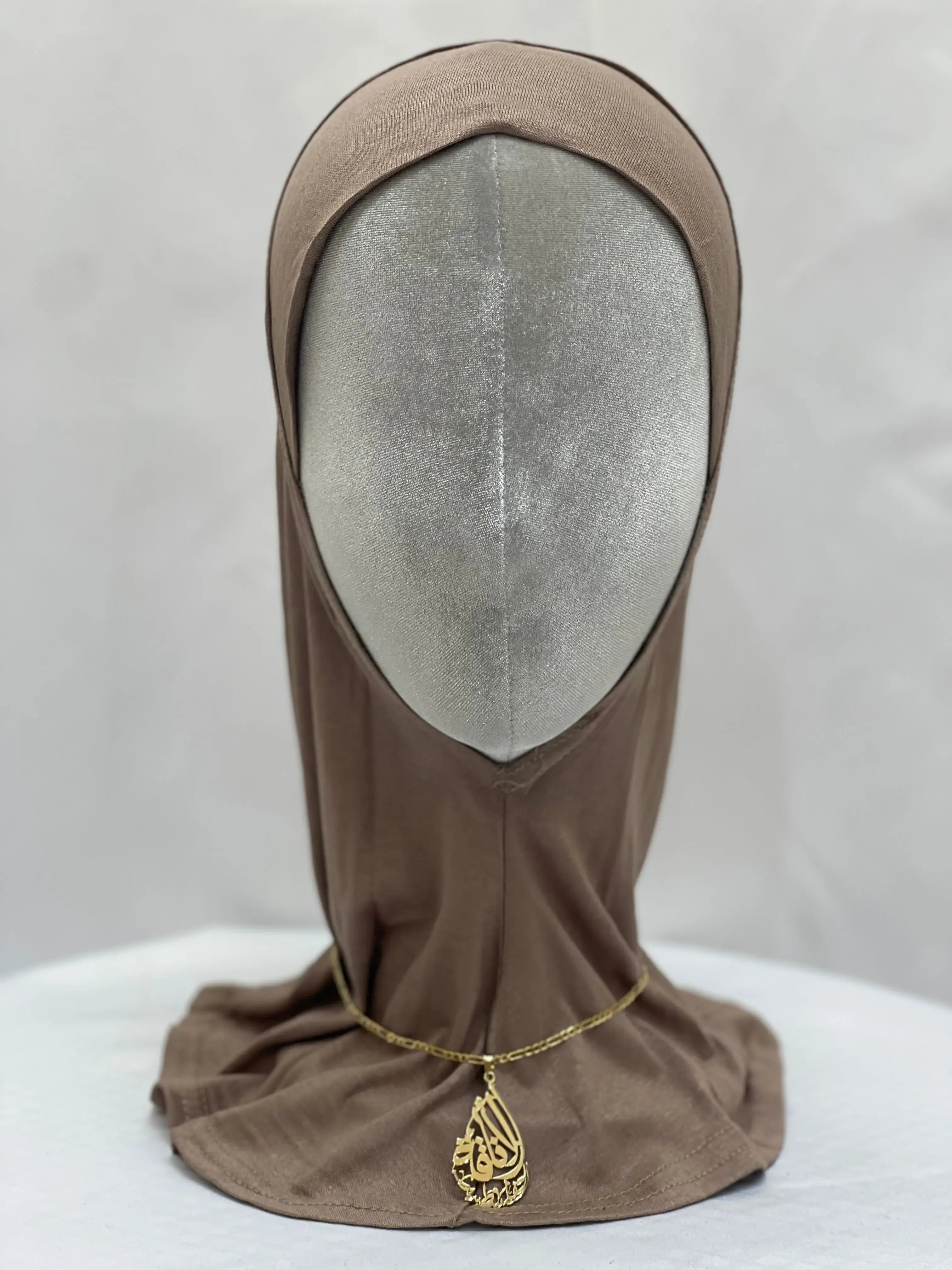 Effortless Style: One Piece Ninja Cotton Hijab Palestinian Elegance