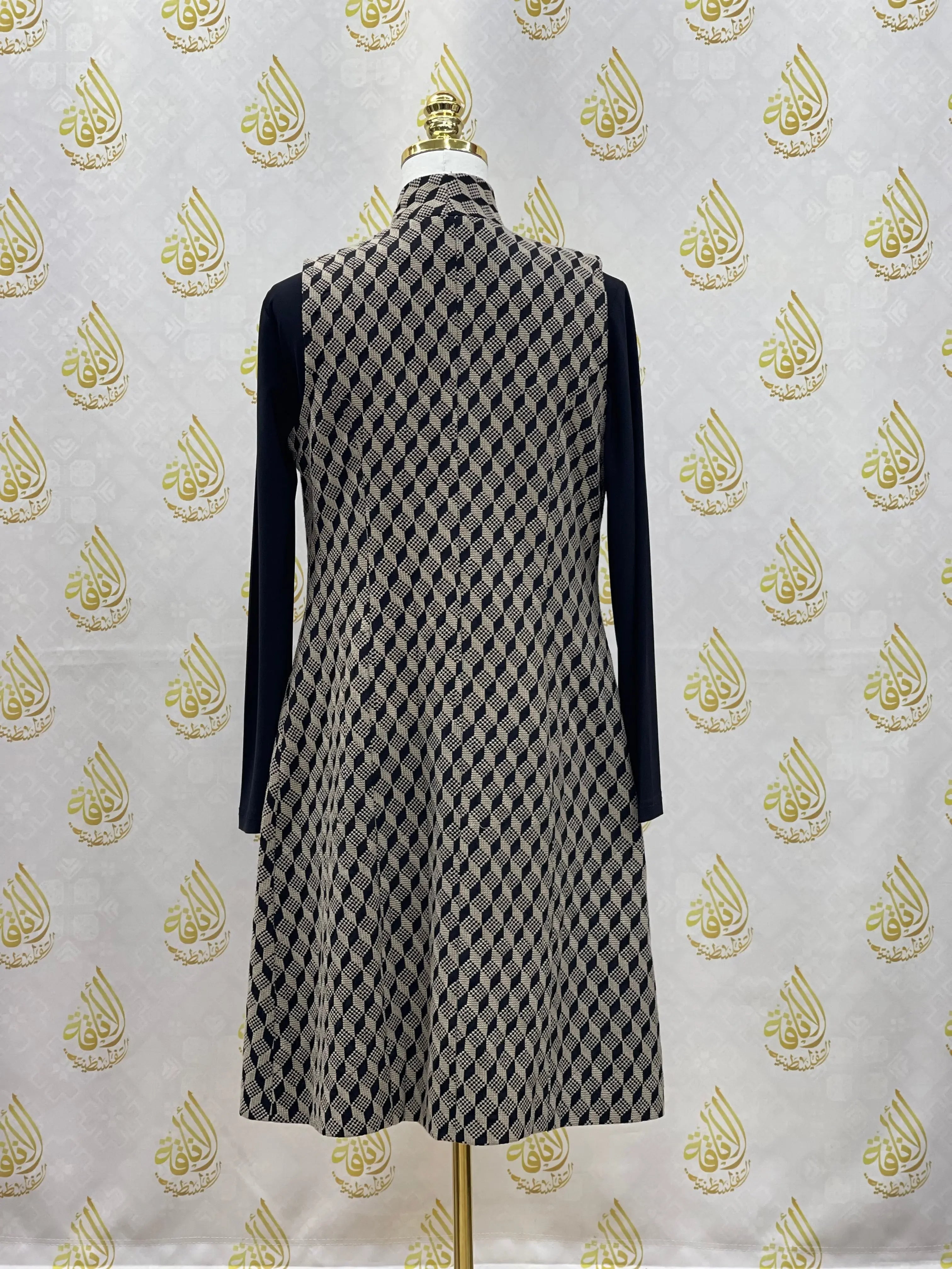 Embroidery Long Vest: Elegance and Versatile Style Palestinian Elegance