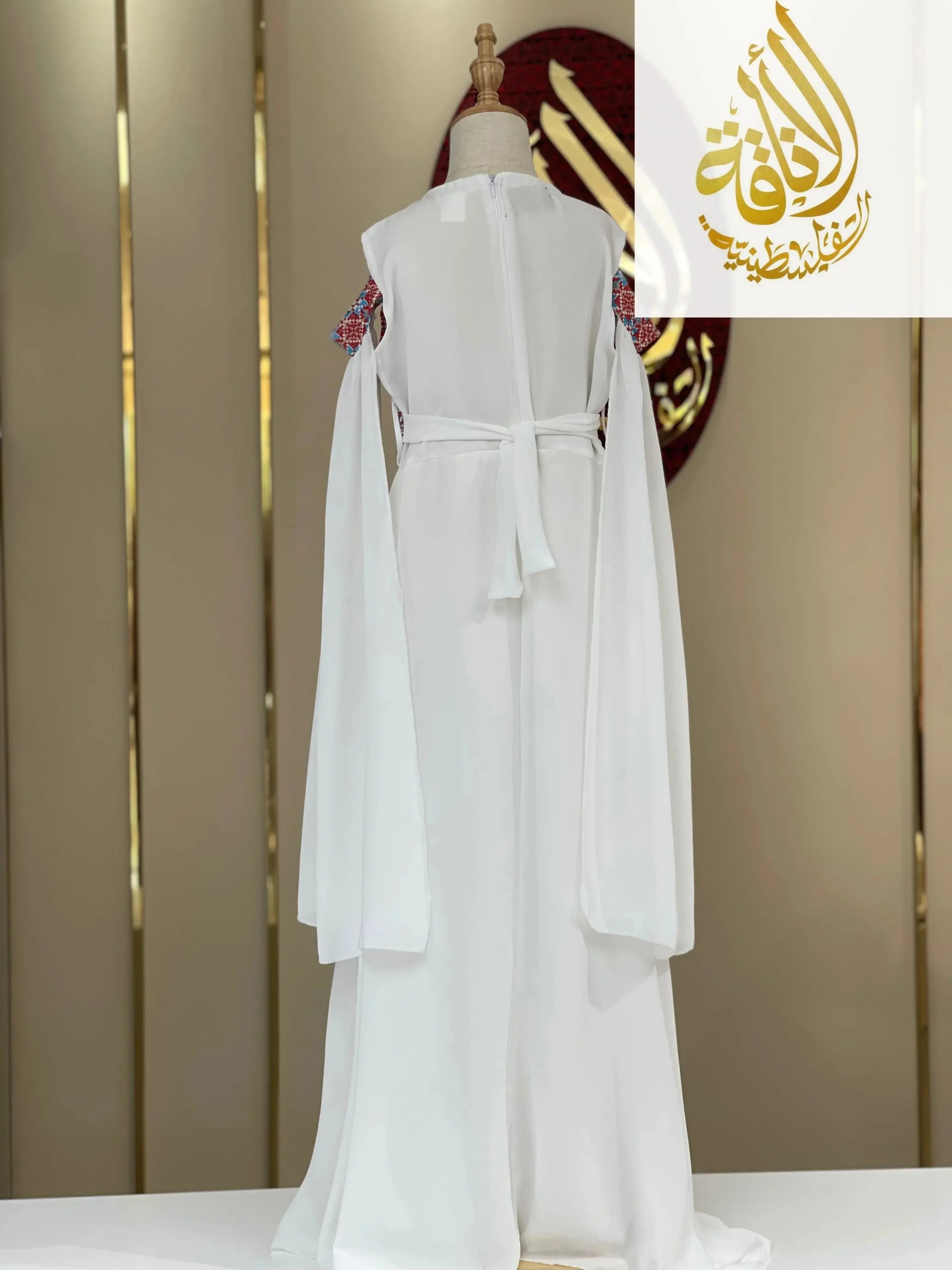 Charming Girls Embroidered Dress: Elegance & Comfort for Every Occasion Palestinian Elegance