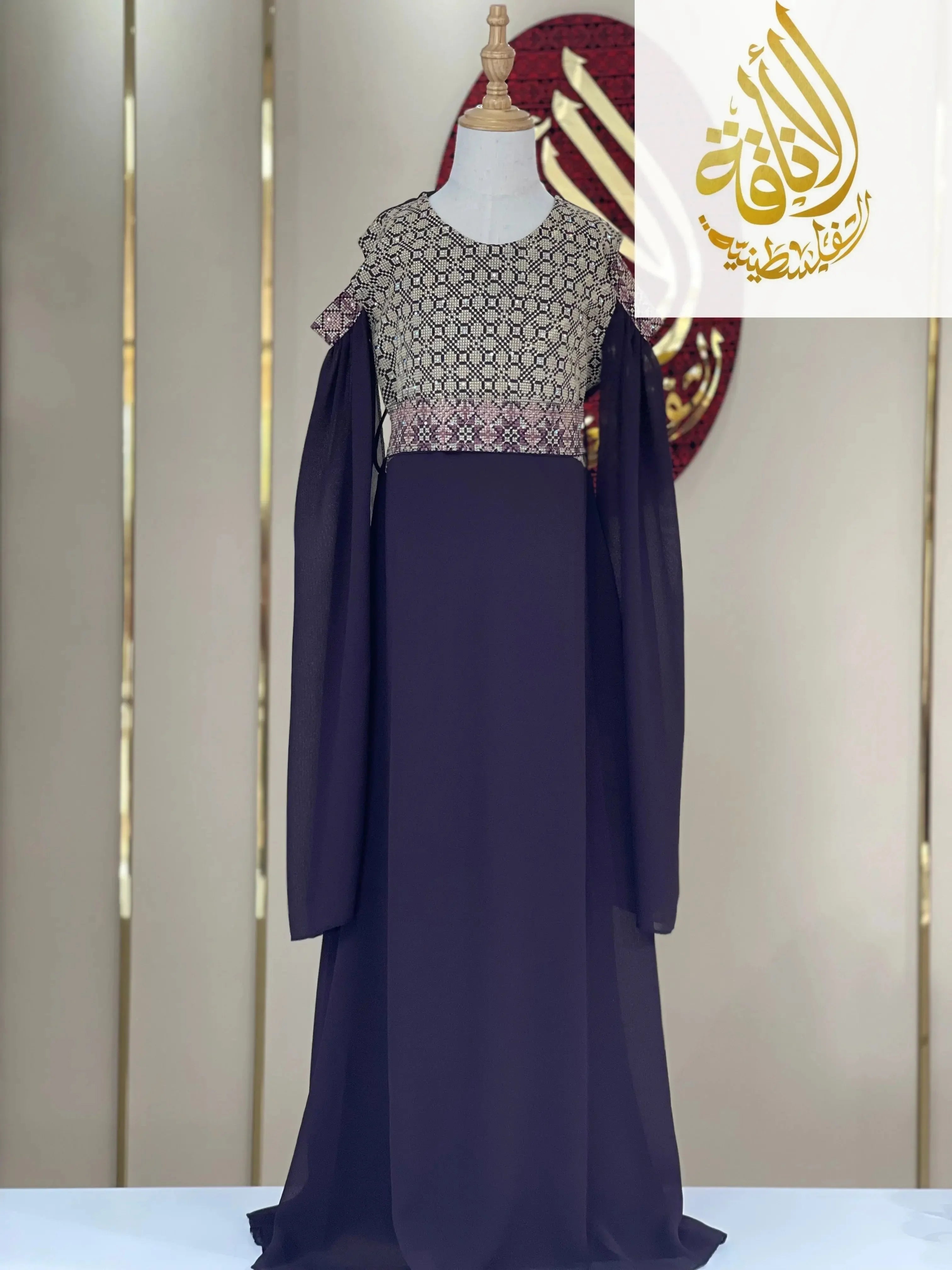 Charming Girls Embroidered Dress: Elegance & Comfort for Every Occasion Palestinian Elegance