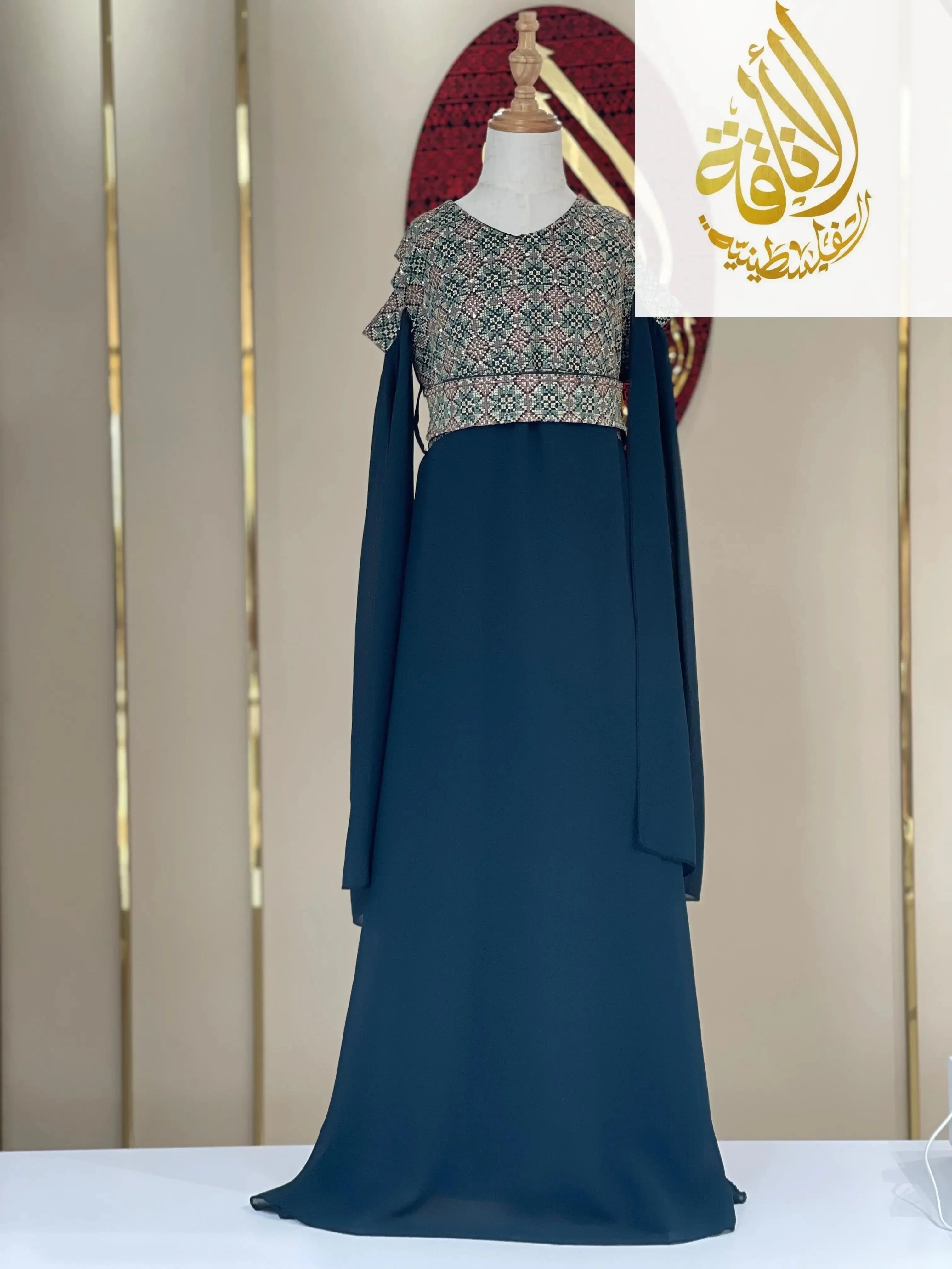Charming Girls Embroidered Dress: Elegance & Comfort for Every Occasion Palestinian Elegance