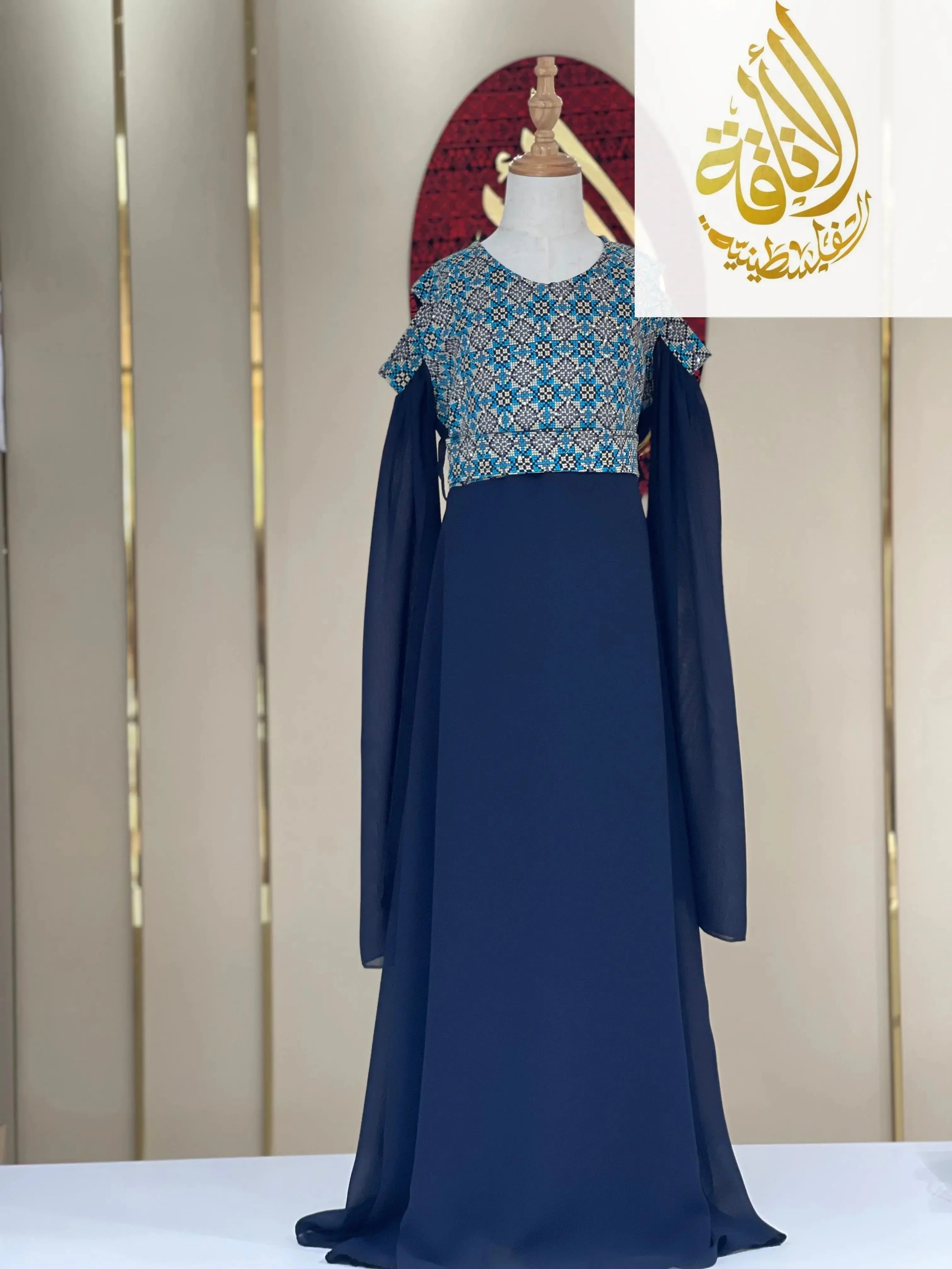 Charming Girls Embroidered Dress: Elegance & Comfort for Every Occasion Palestinian Elegance