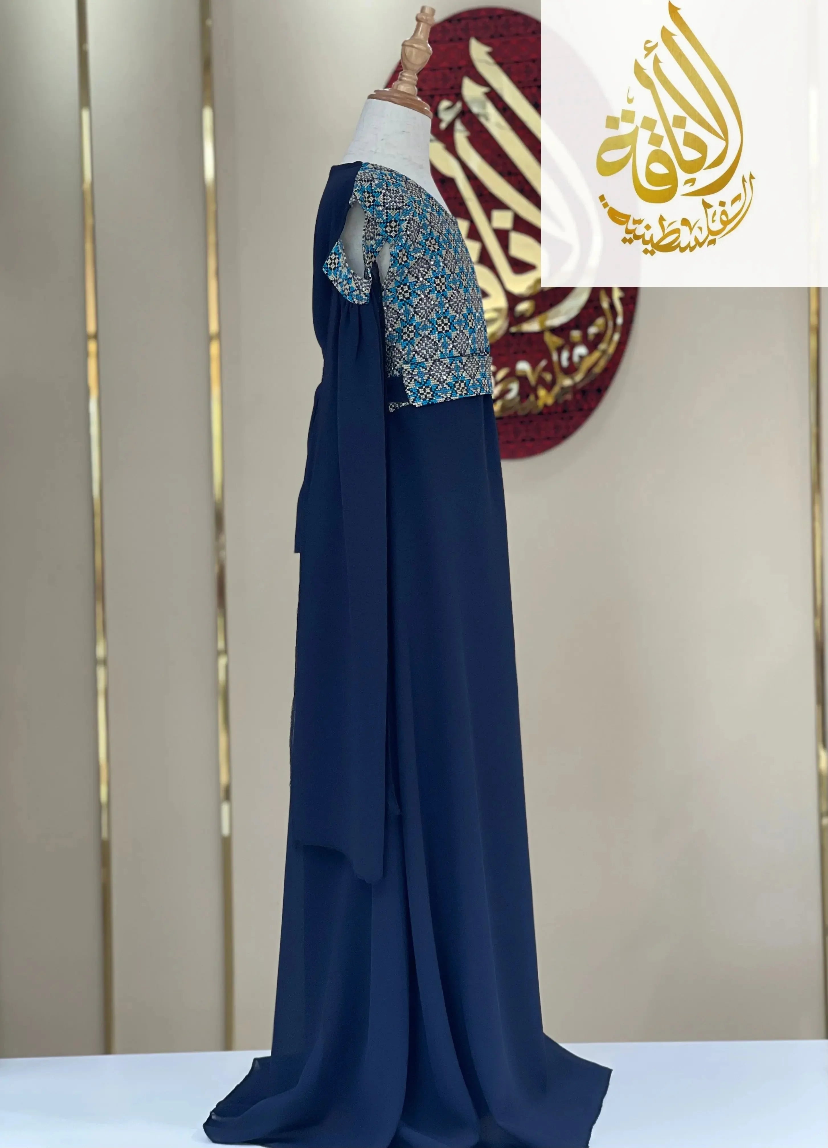 Charming Girls Embroidered Dress: Elegance & Comfort for Every Occasion Palestinian Elegance