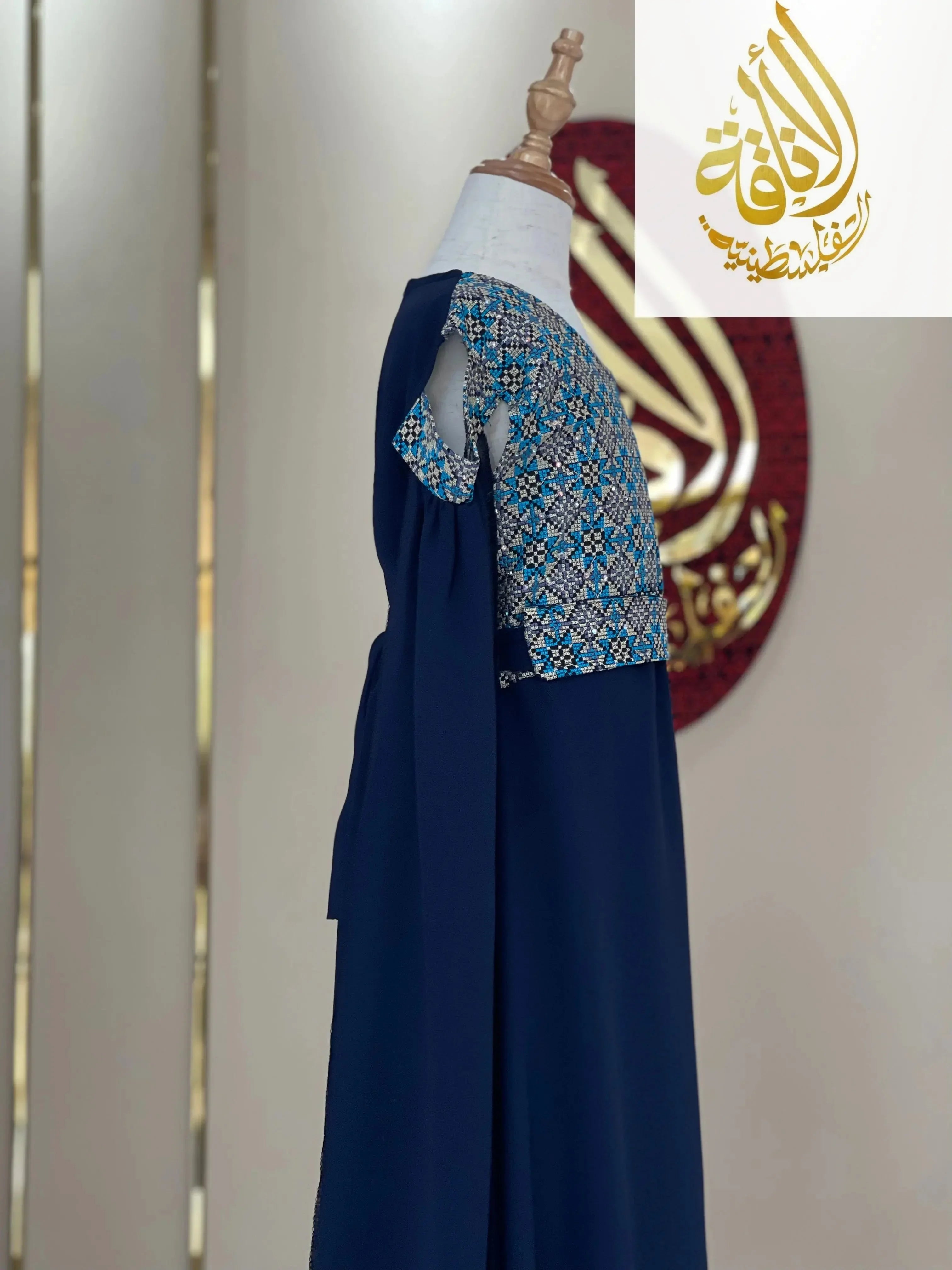 Charming Girls Embroidered Dress: Elegance & Comfort for Every Occasion Palestinian Elegance