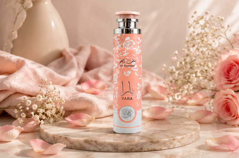 YARA Luxury Air Freshener Spray | Long-Lasting Floral Home & Car Fragrance