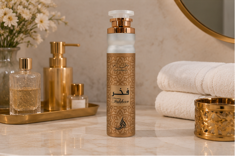 Fakhar Luxury Air Freshener Spray | Long-Lasting Home & Car Fragrance