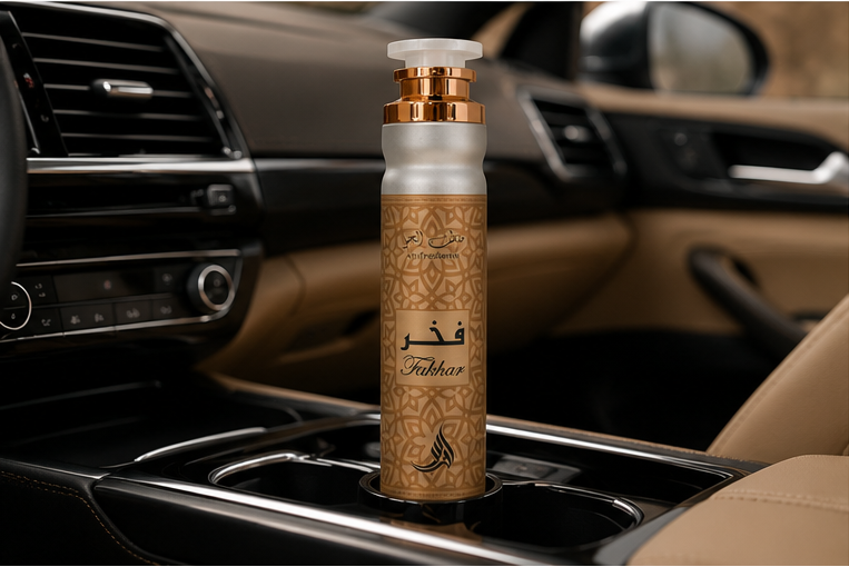Fakhar Luxury Air Freshener Spray | Long-Lasting Home & Car Fragrance