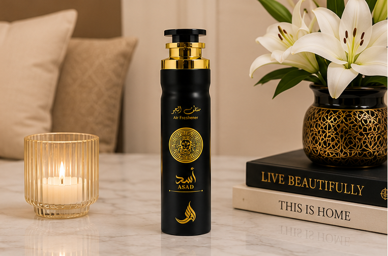 Asad Luxury Air Freshener Spray | Long-Lasting Home & Car Fragrance
