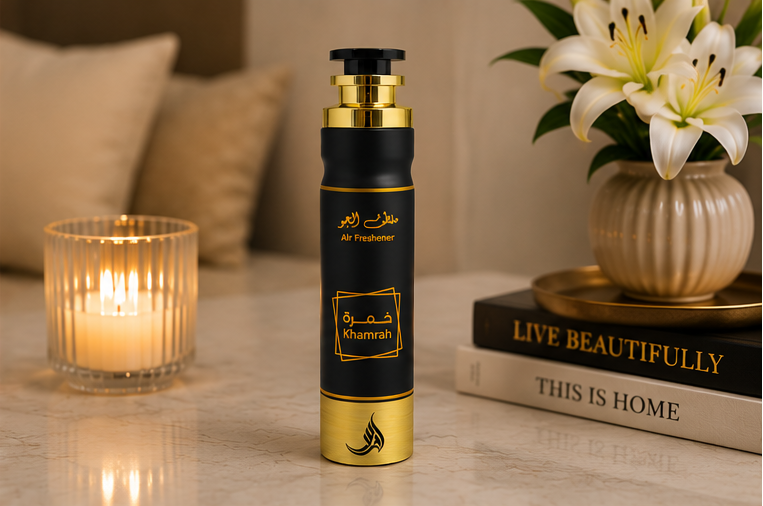 Khamrah Luxury Air Freshener Spray | Long-Lasting Home & Car Fragrance