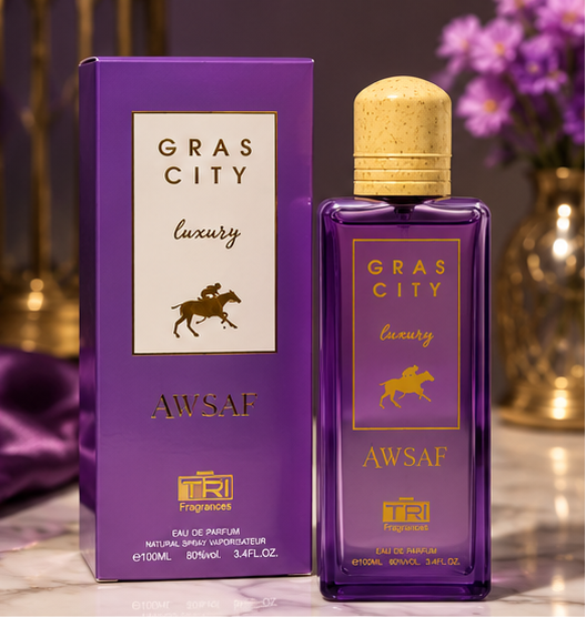 Gras City Luxury Eau de Parfum 100ml | Sweet Floral Fruity Fragrance