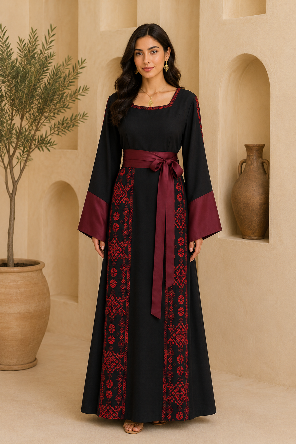Ansam Heritage Thoub Dress