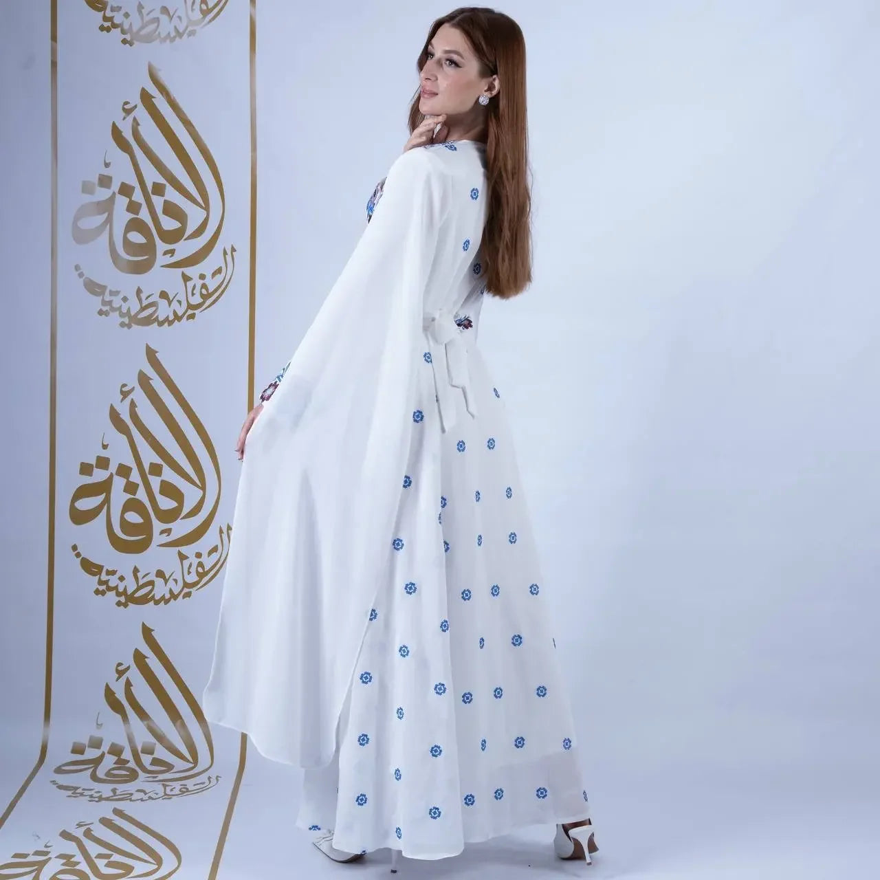 Embroidery Stylish Dress: Sophistication and Elegance Palestinian Elegance