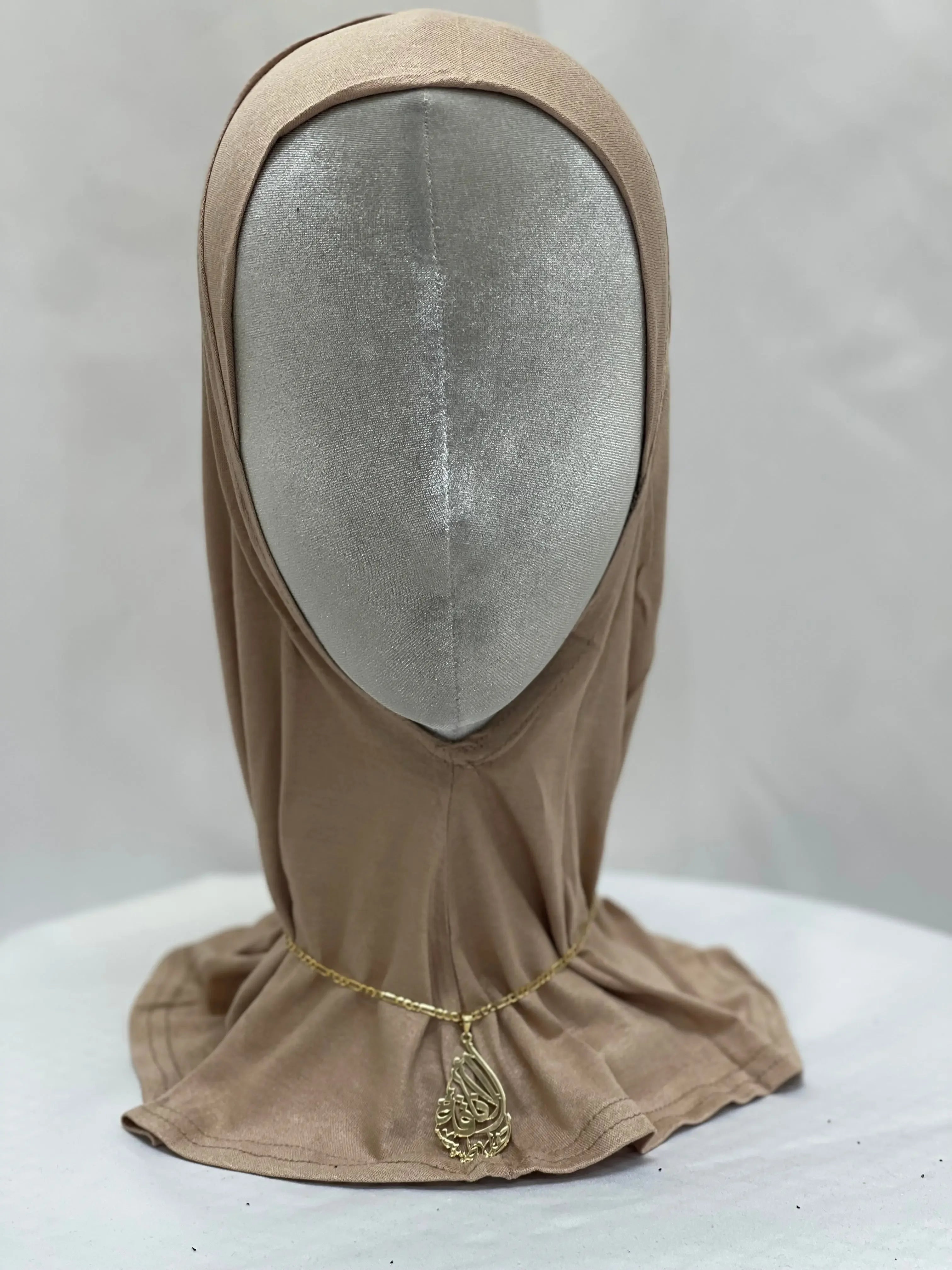 Effortless Style: One Piece Ninja Cotton Hijab Palestinian Elegance