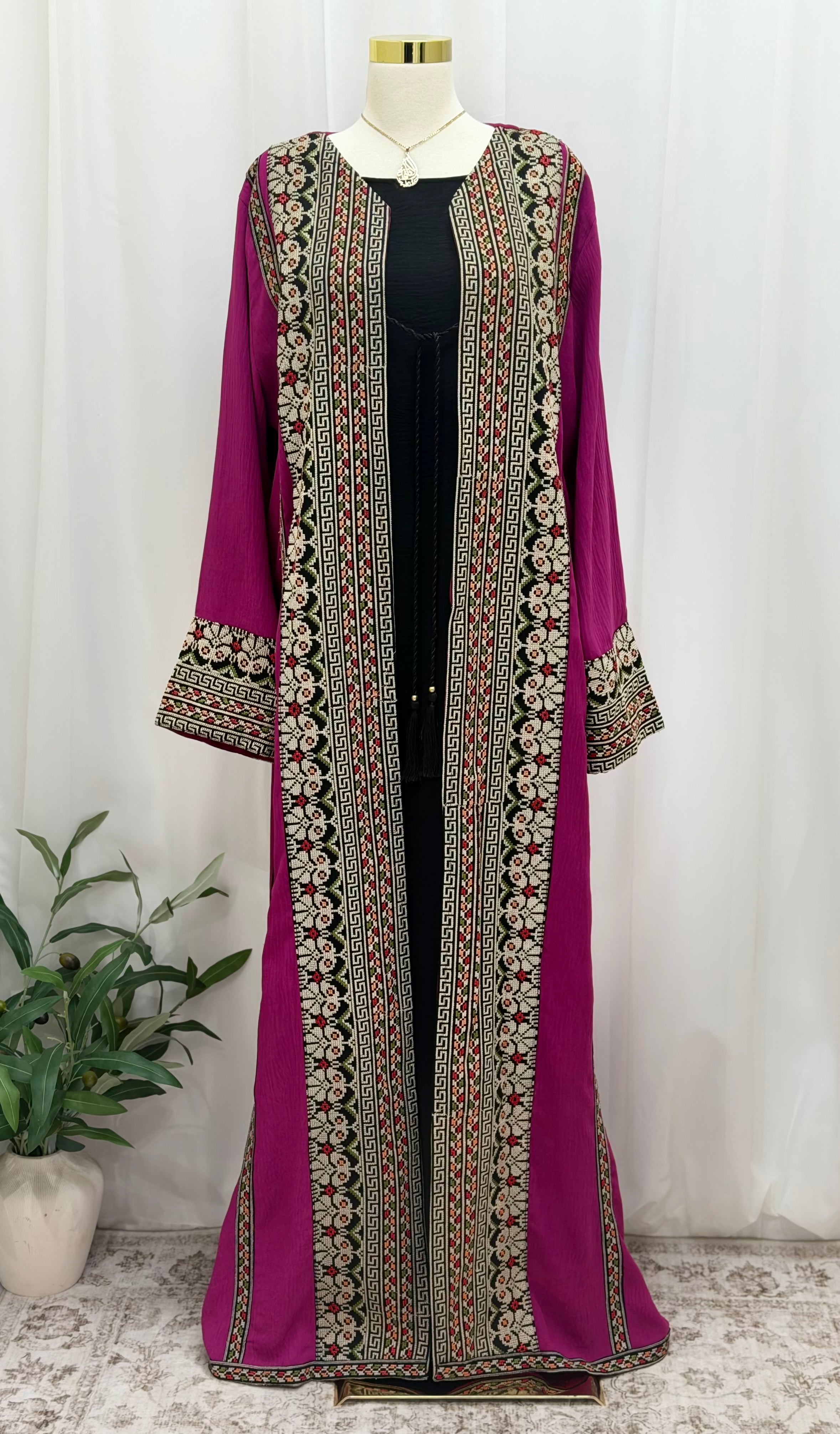 Tiraz Heritage Open Cardigan”