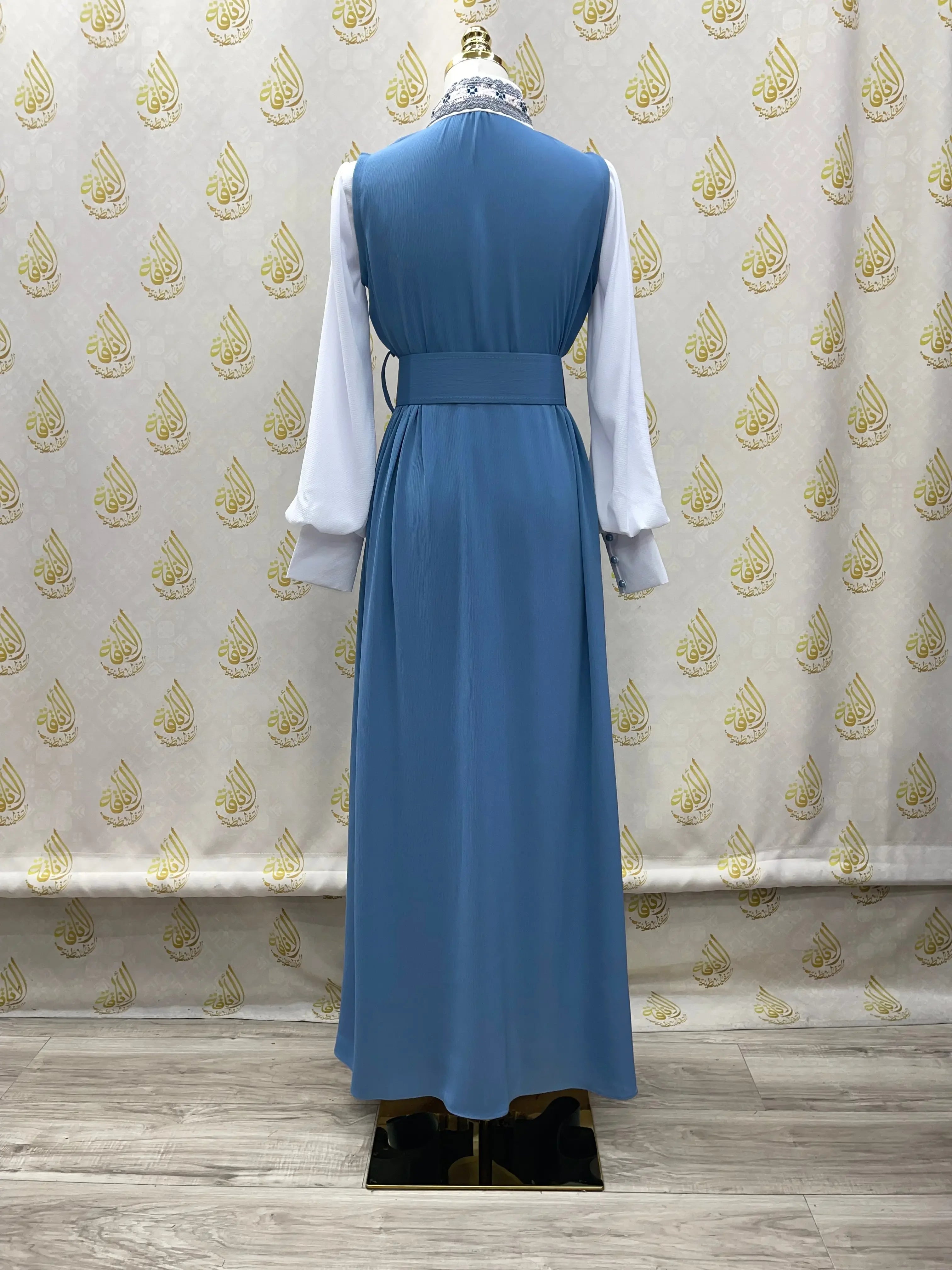 Vest Maxi Dress: Versatile Style and Effortless Elegance Palestinian Elegance