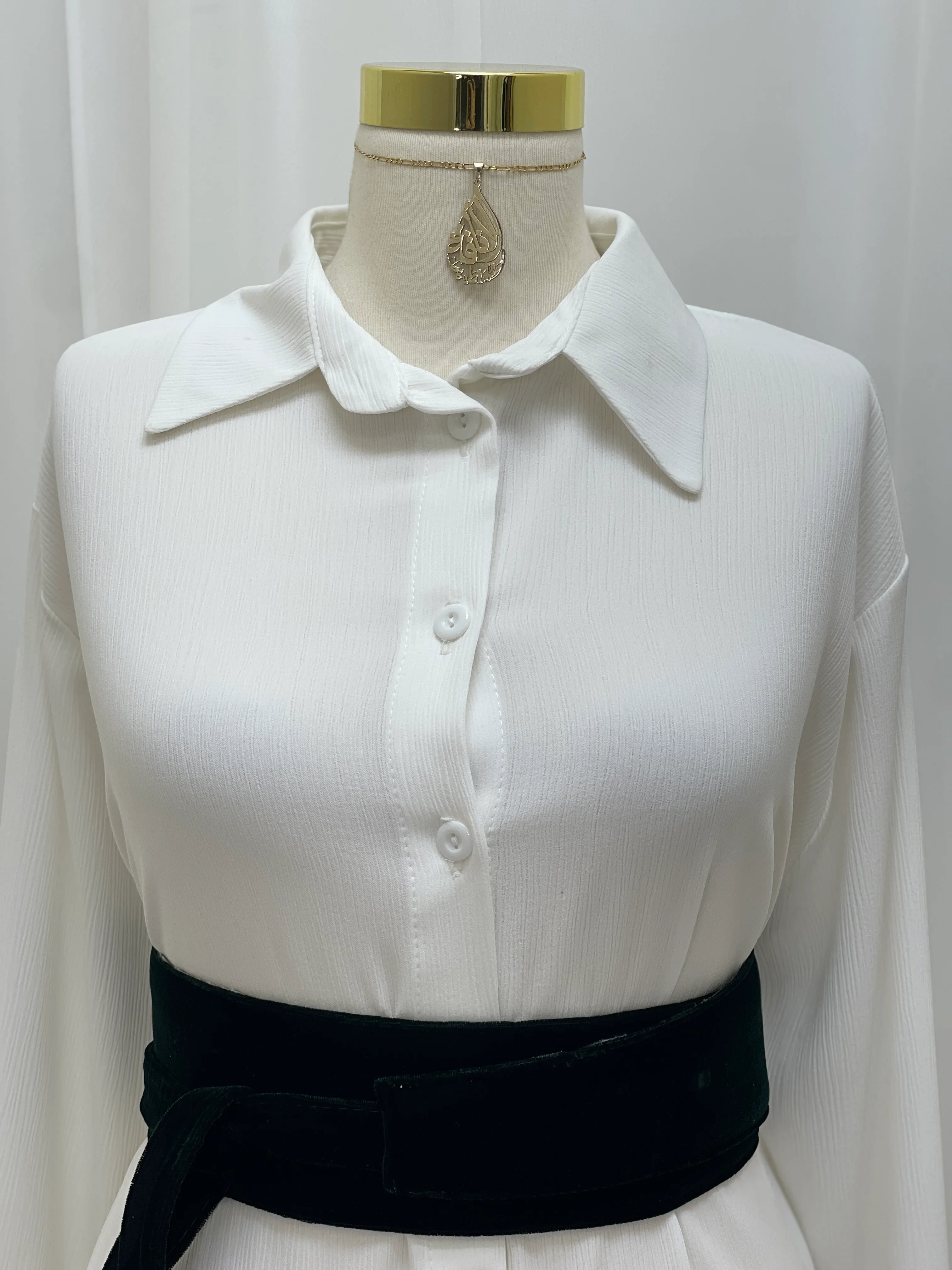 Deep Green Velvet Belt-luxurious velvet traditional and modern garments