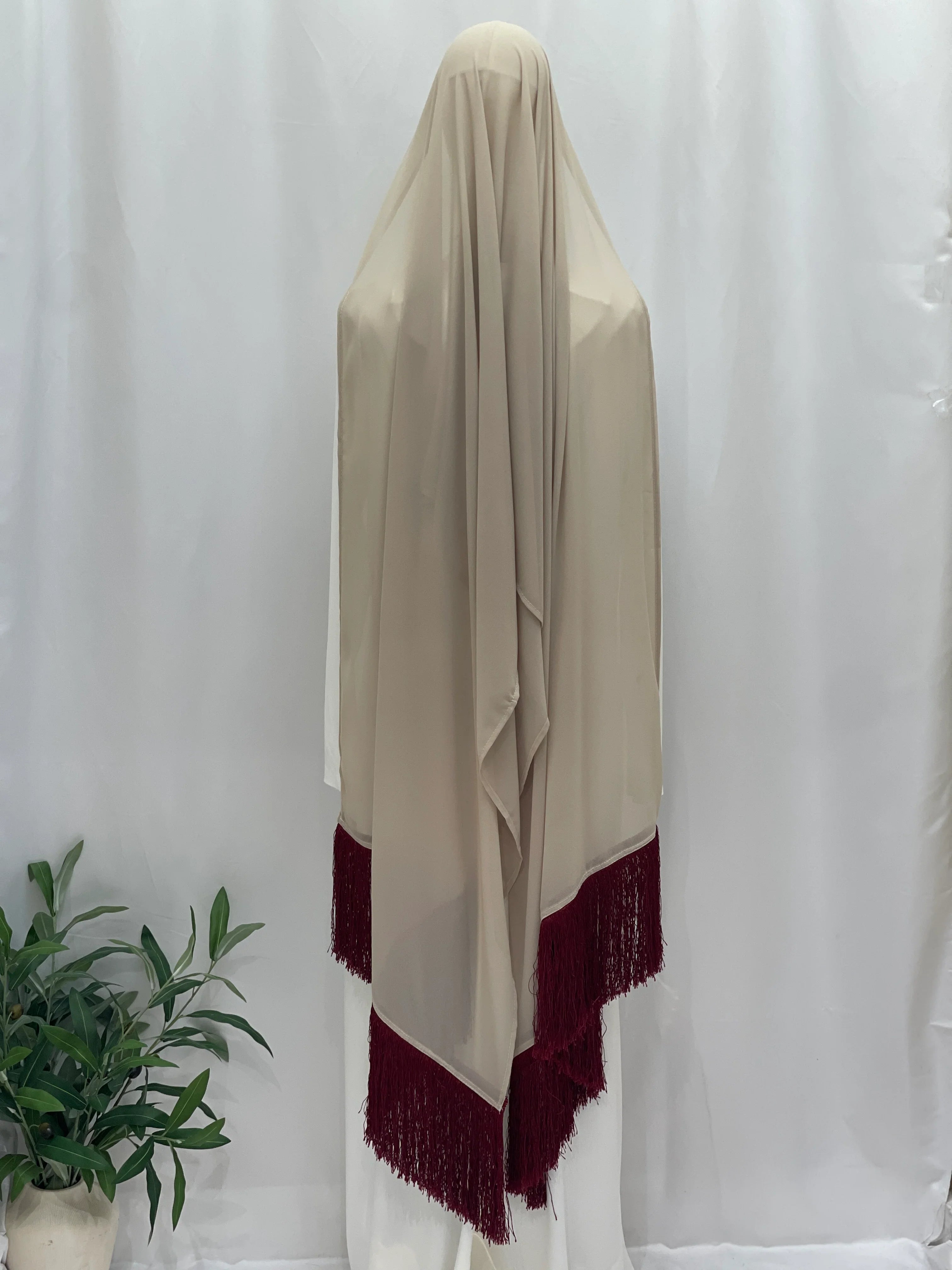 Heritage Fringe Shawl-(Khirka)