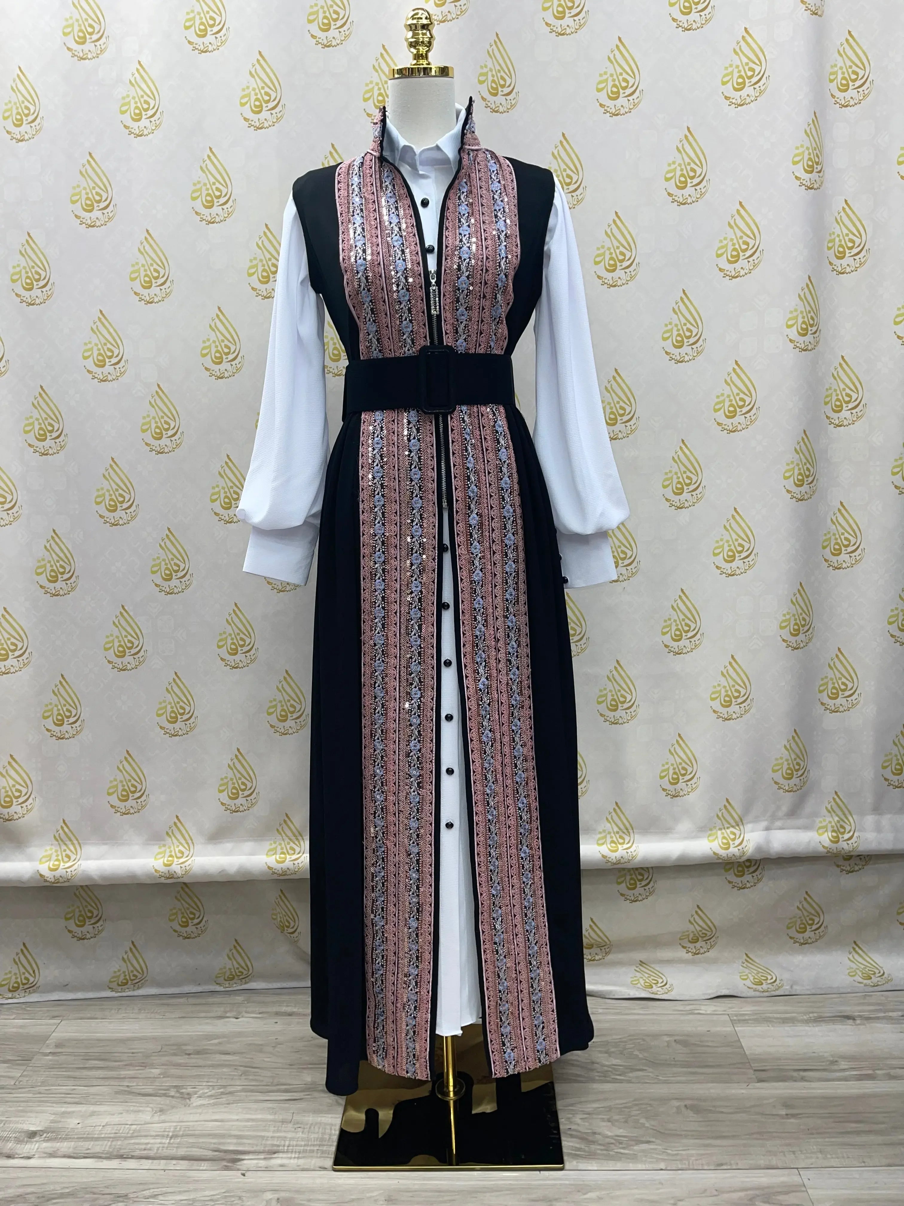 Vest Maxi Dress: Versatile Style and Effortless Elegance Palestinian Elegance