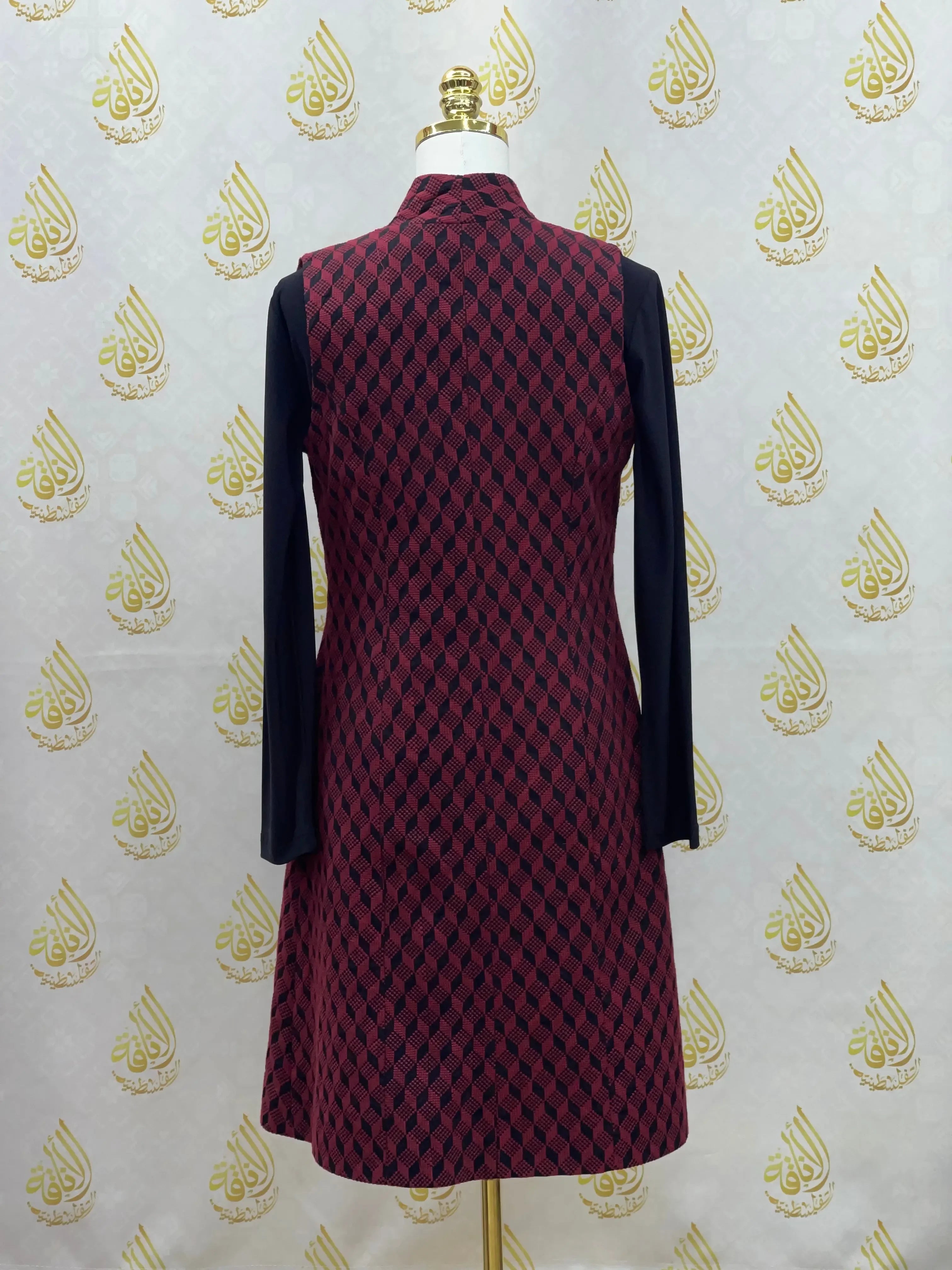 Embroidery Long Vest: Elegance and Versatile Style Palestinian Elegance