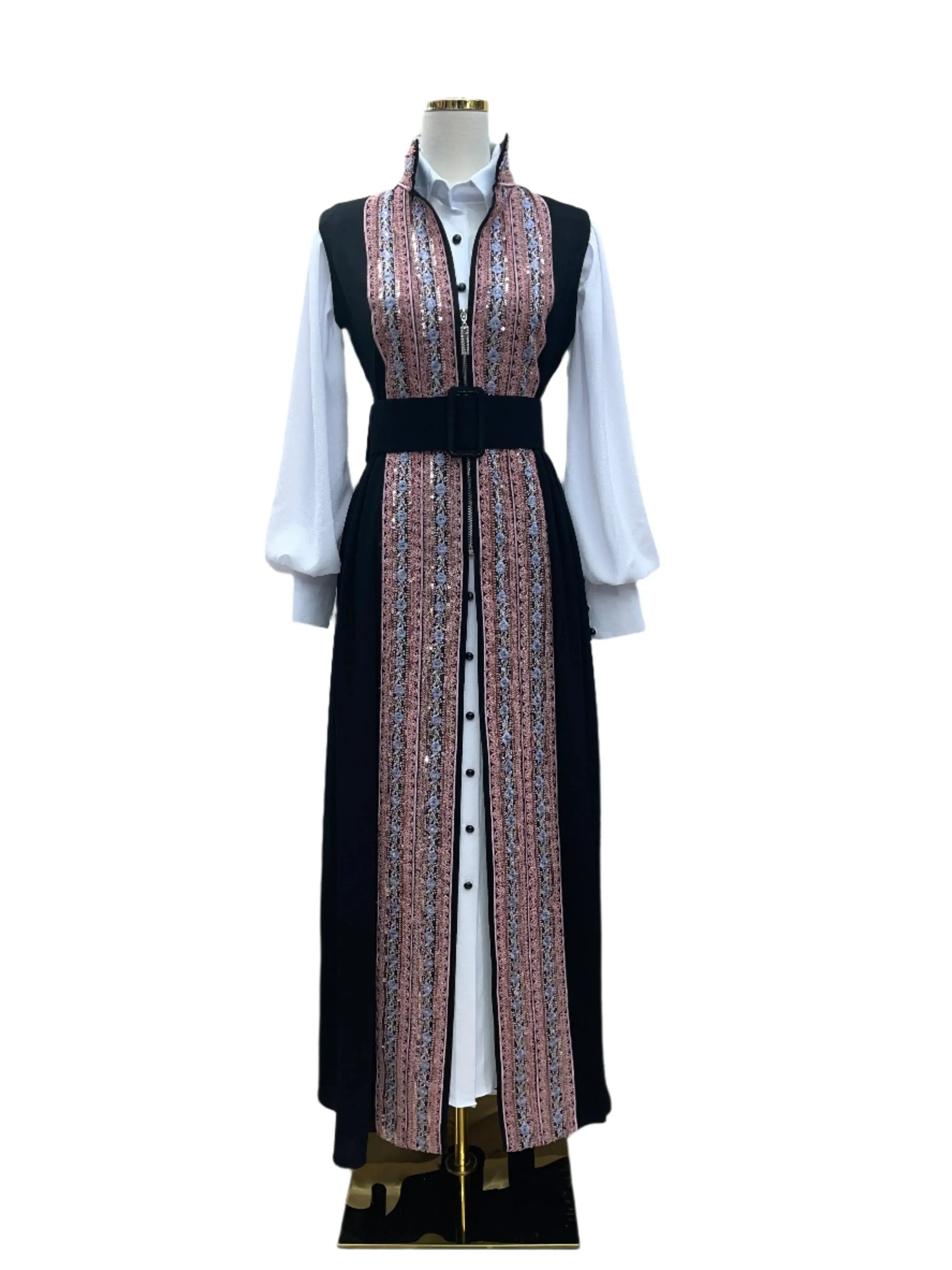 Vest Maxi Dress: Versatile Style and Effortless Elegance Palestinian Elegance