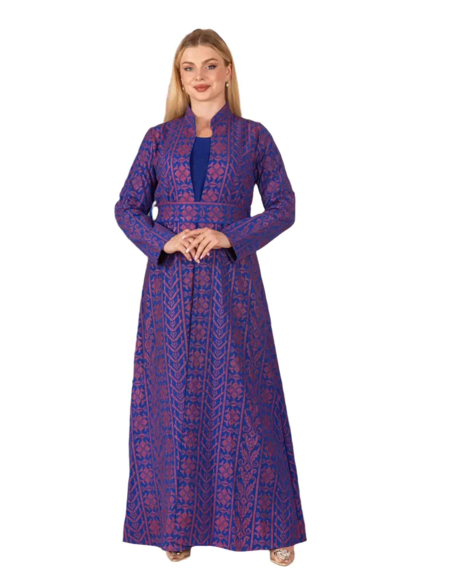 Embroidered Cardigan: Elegance and Timeless Craftsmanship Palestinian Elegance