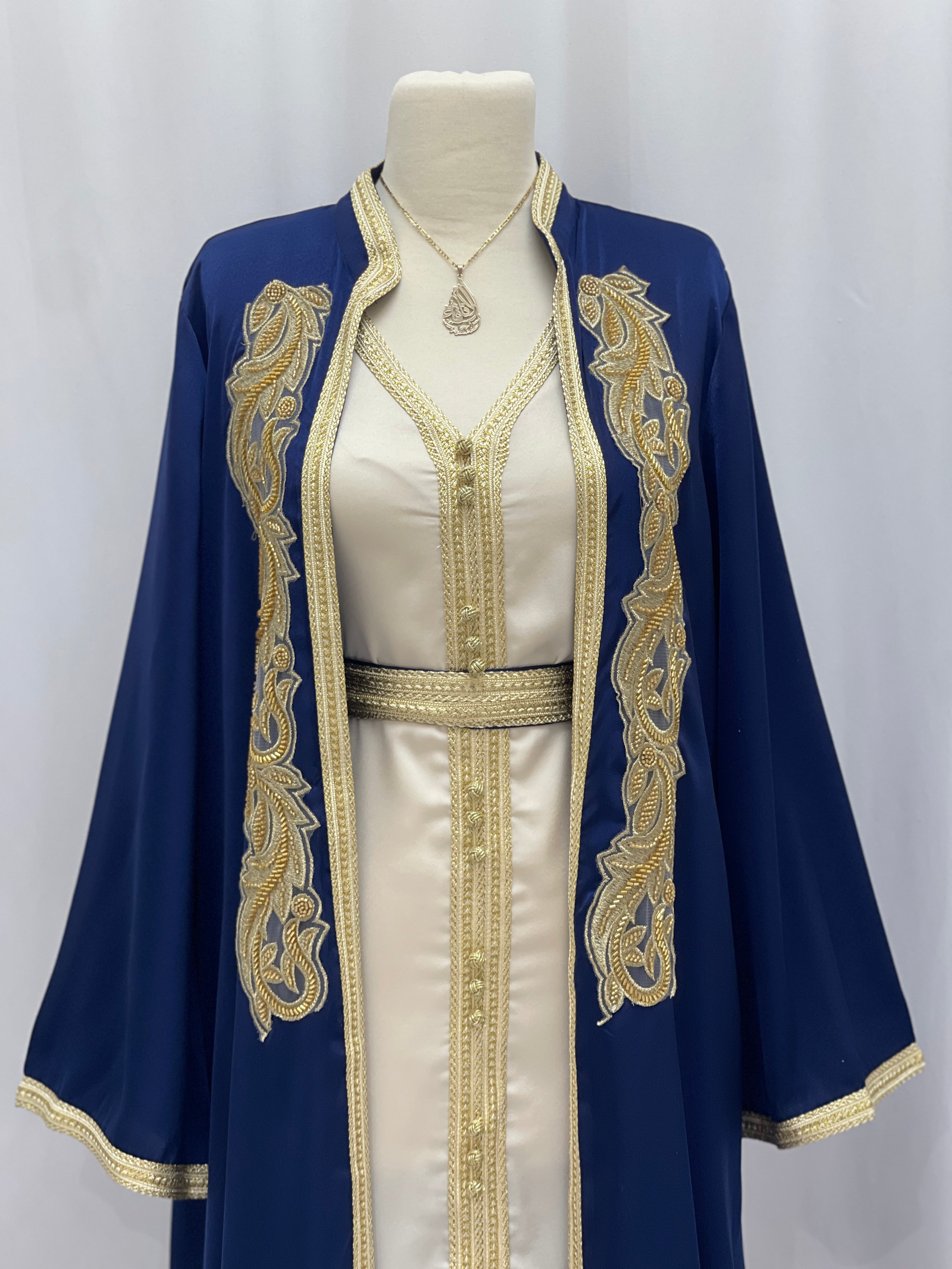 Royal Sapphire Ensemble kaftan