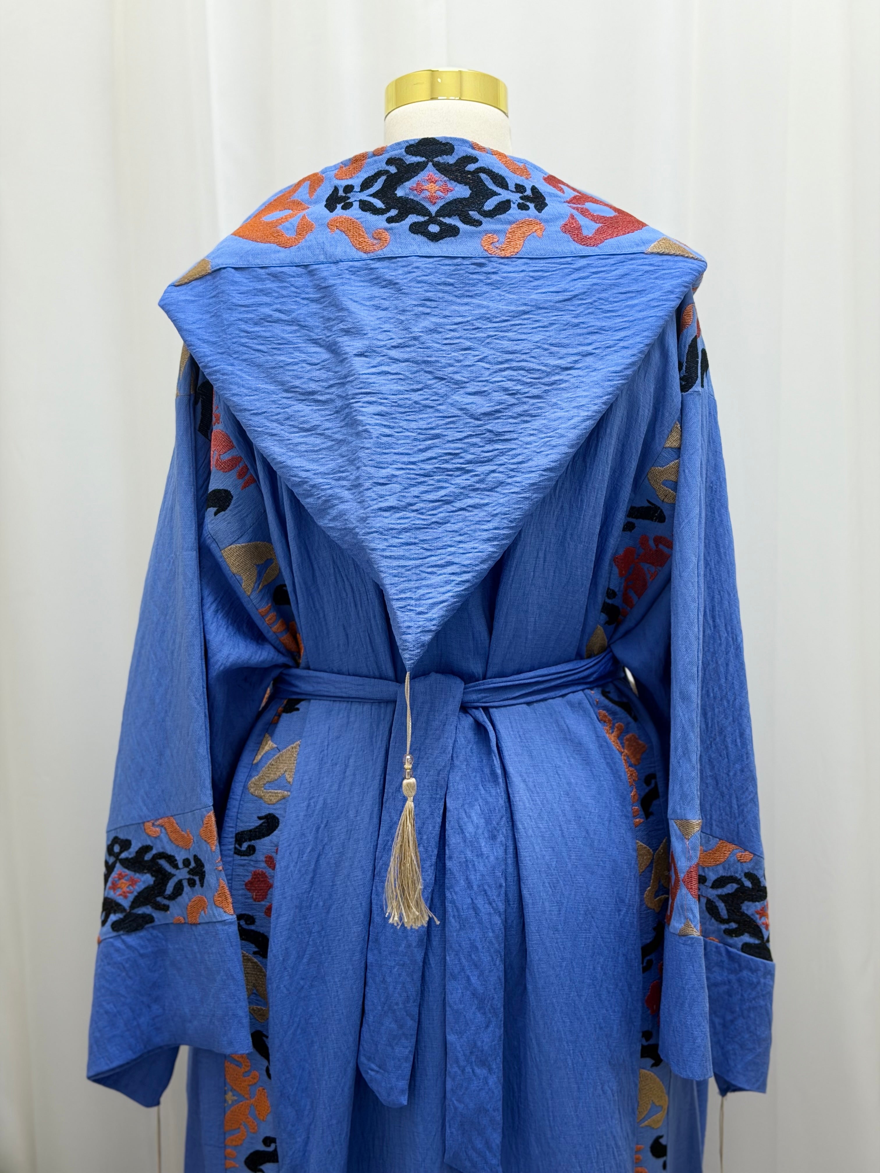 3-Piece Lightweight Soft Linen Women's Abaya Set - Modern and Comfortable Design