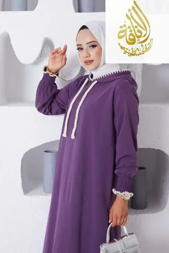 Elegant Modest Long Set - Chic & Timeless Fashion Palestinian Elegance