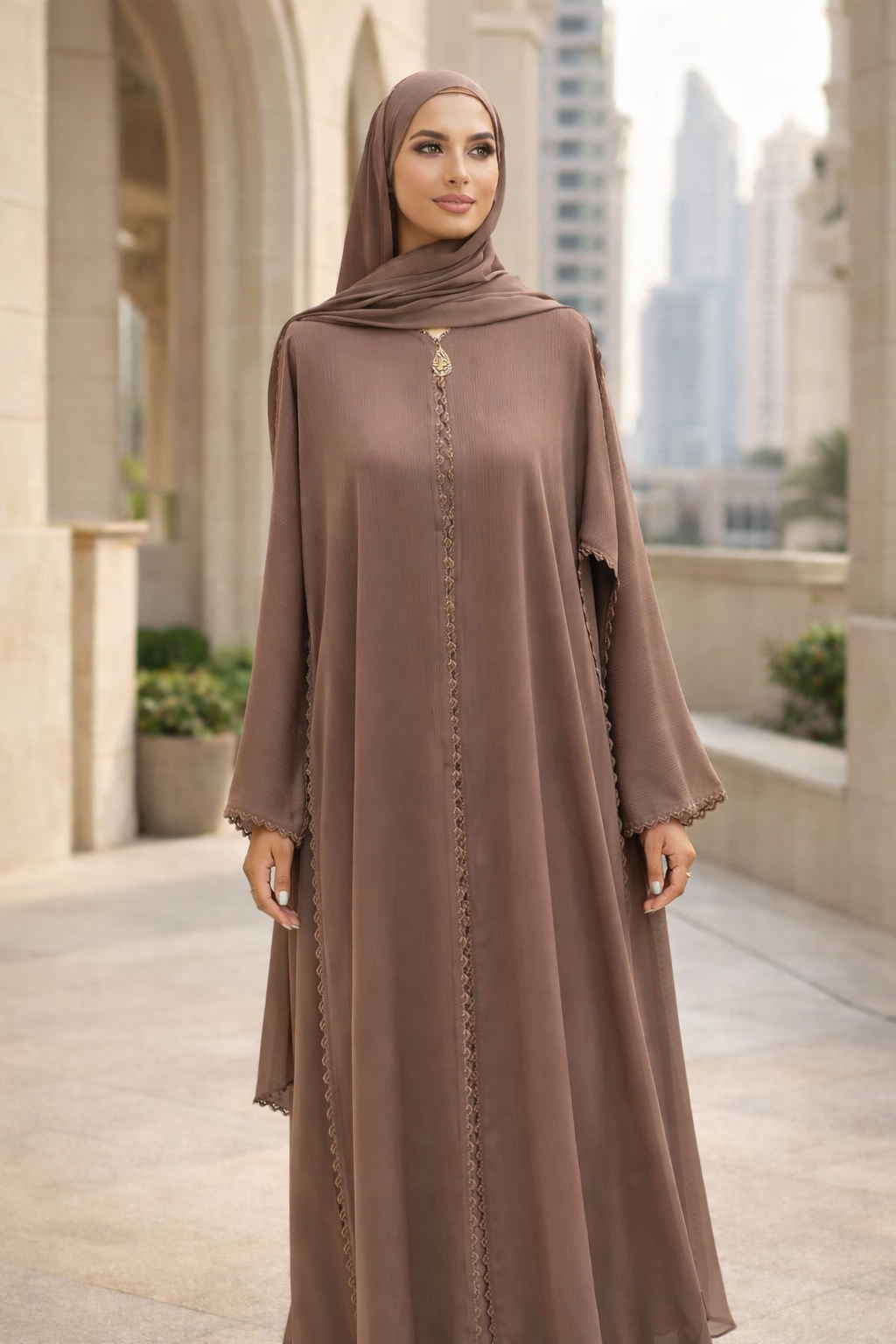 Ghosoon Abaya A luxurious Dubai Design Unique Modest Styles