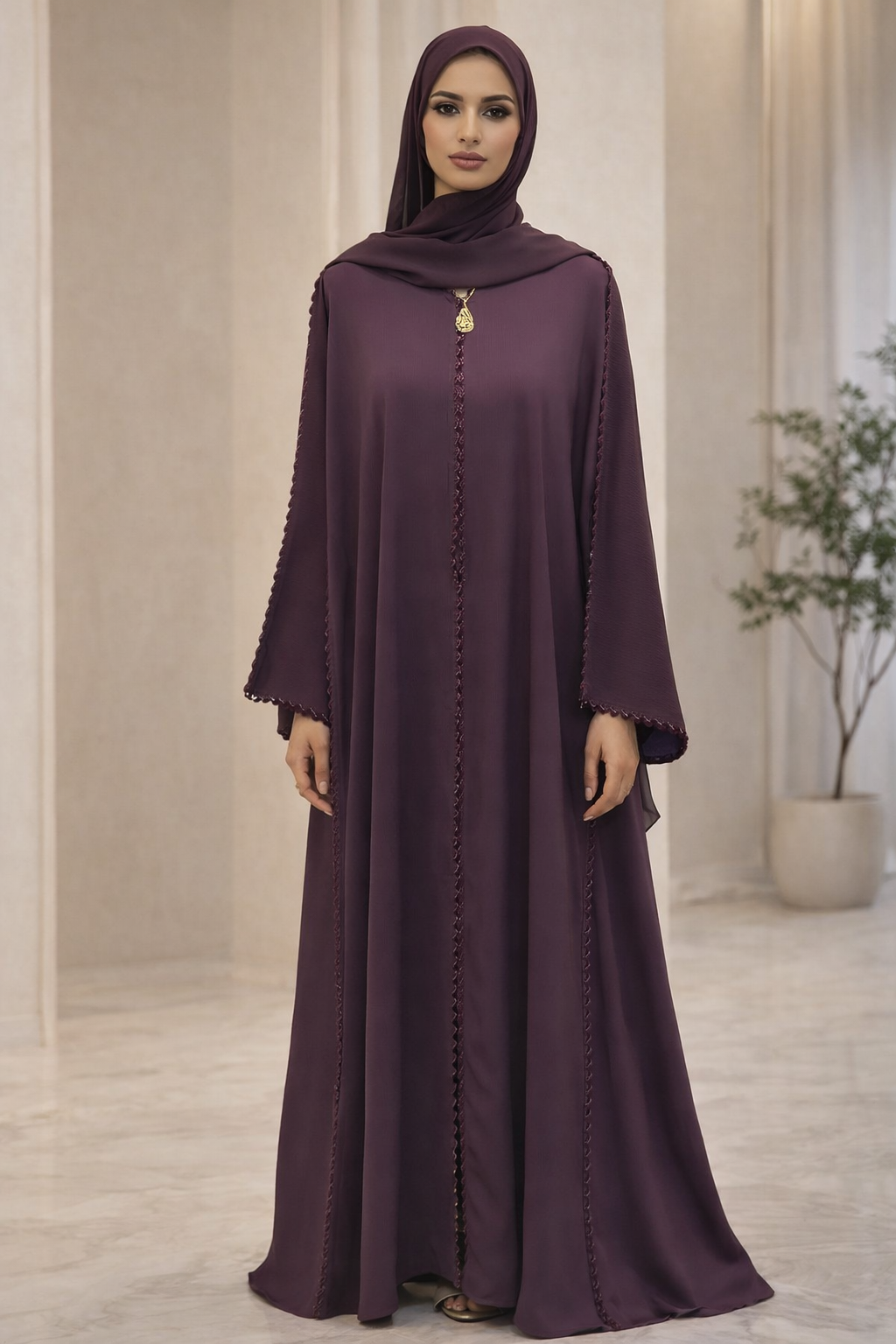 Ghosoon Abaya A luxurious Dubai Design Unique Modest Styles