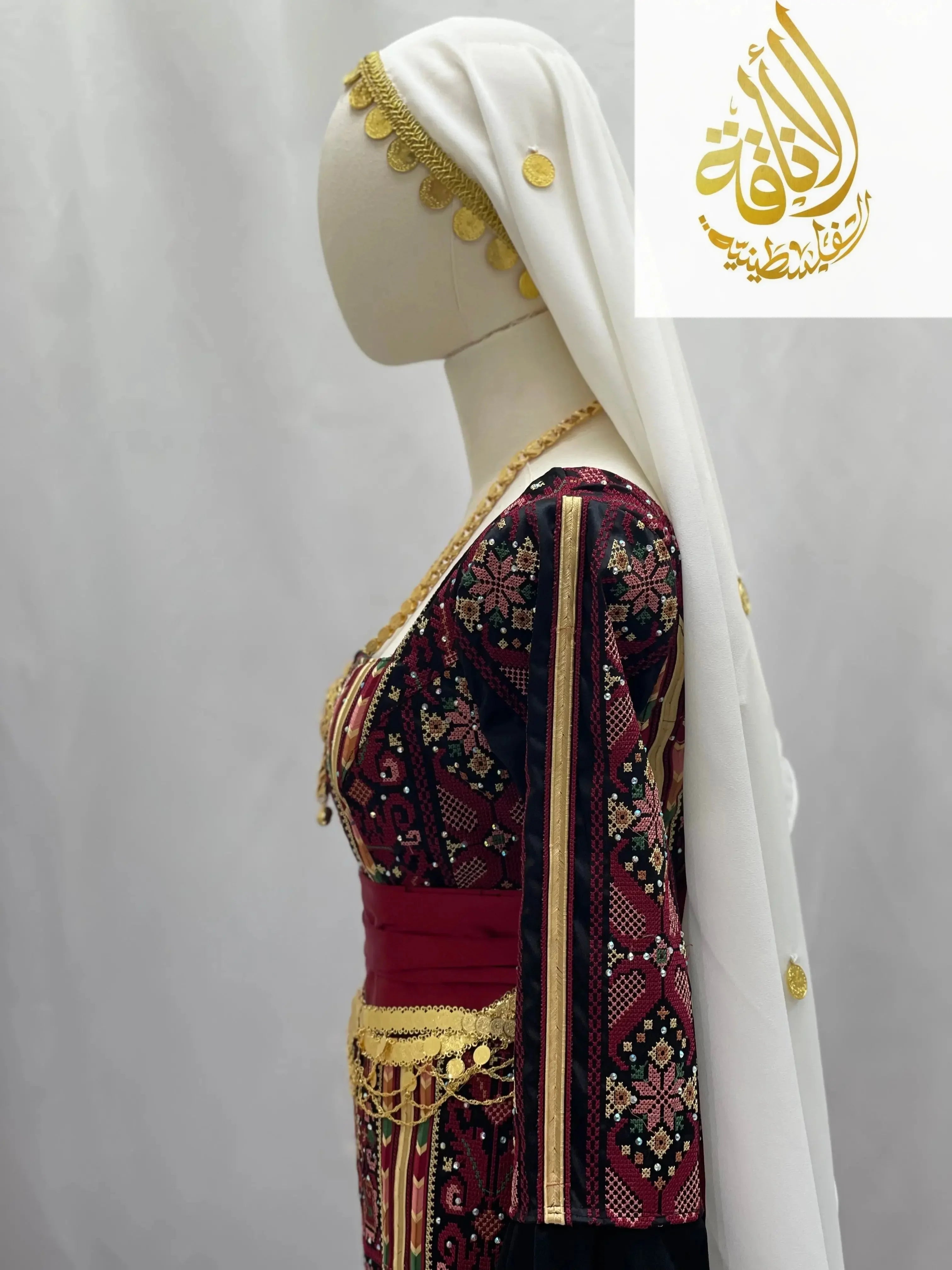 Elevate Your Style with Full Lairs Khirka-Shal Palestinian Elegance