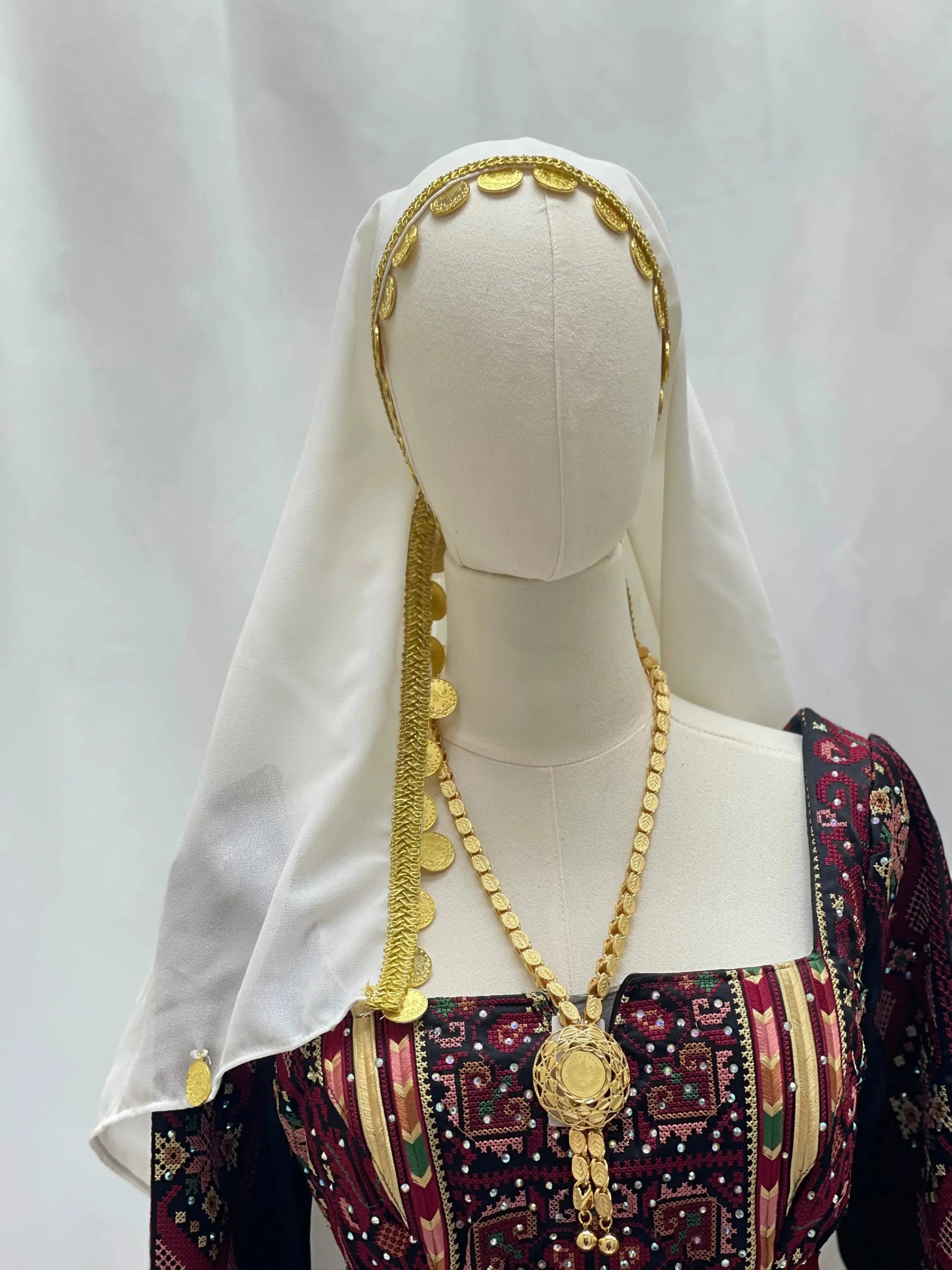 Elevate Your Style with Full Lairs Khirka-Shal Palestinian Elegance