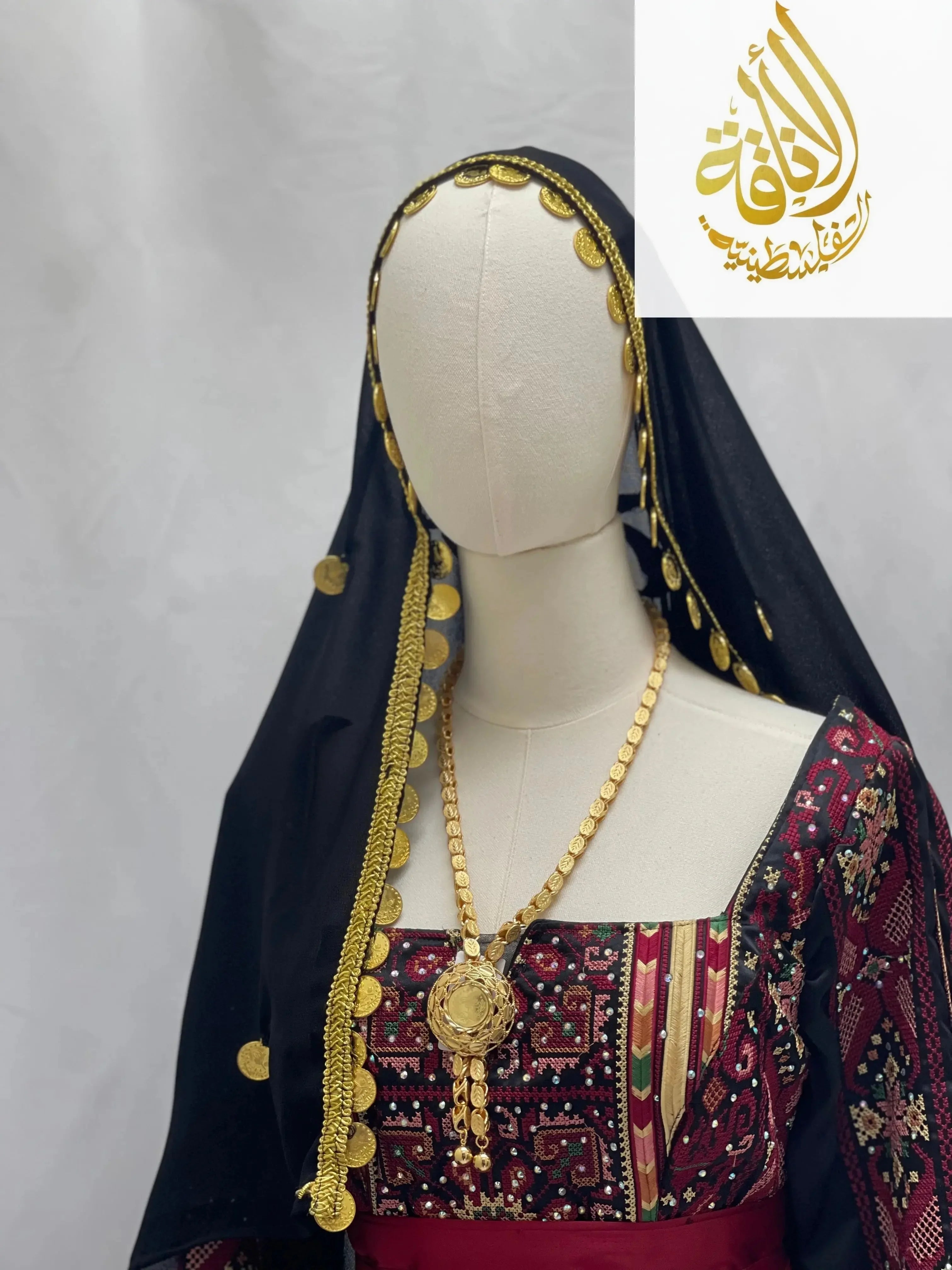 Elevate Your Style with Full Lairs Khirka-Shal Palestinian Elegance