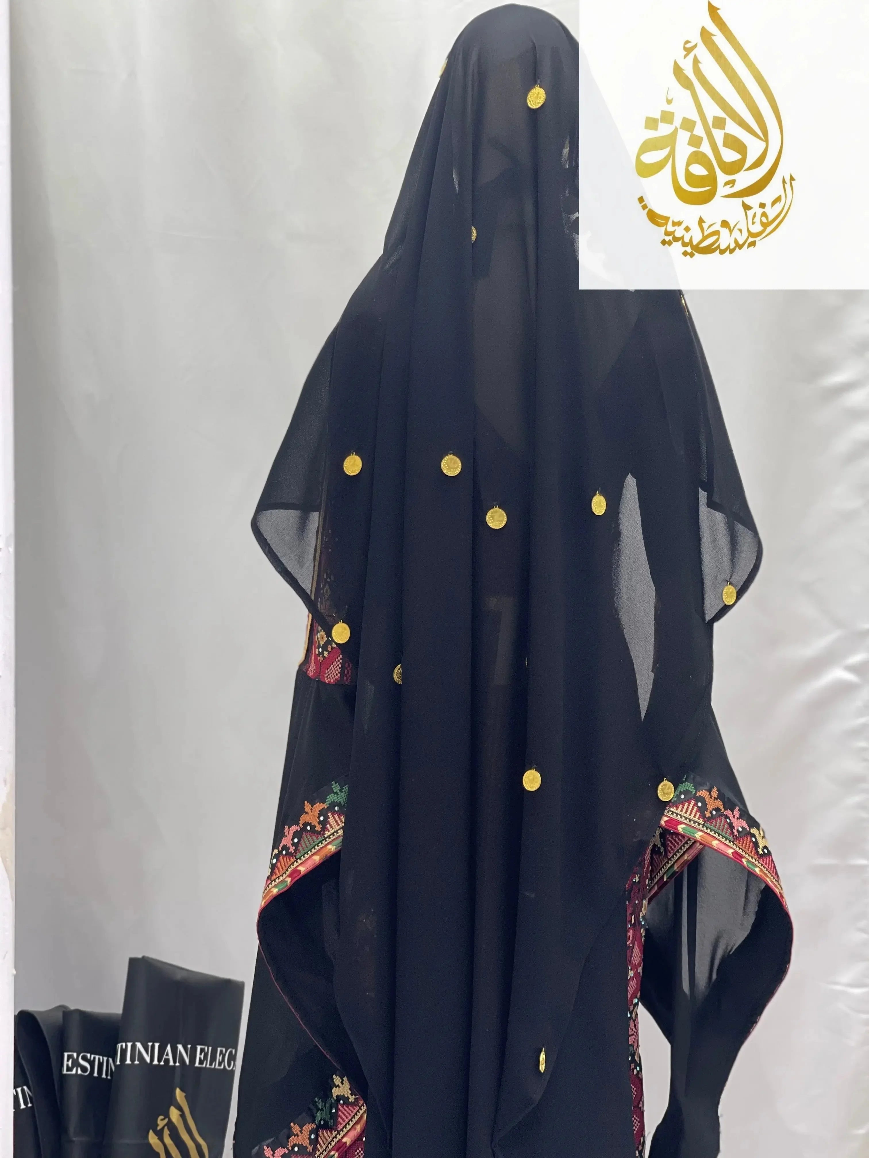 Elevate Your Style with Full Lairs Khirka-Shal Palestinian Elegance